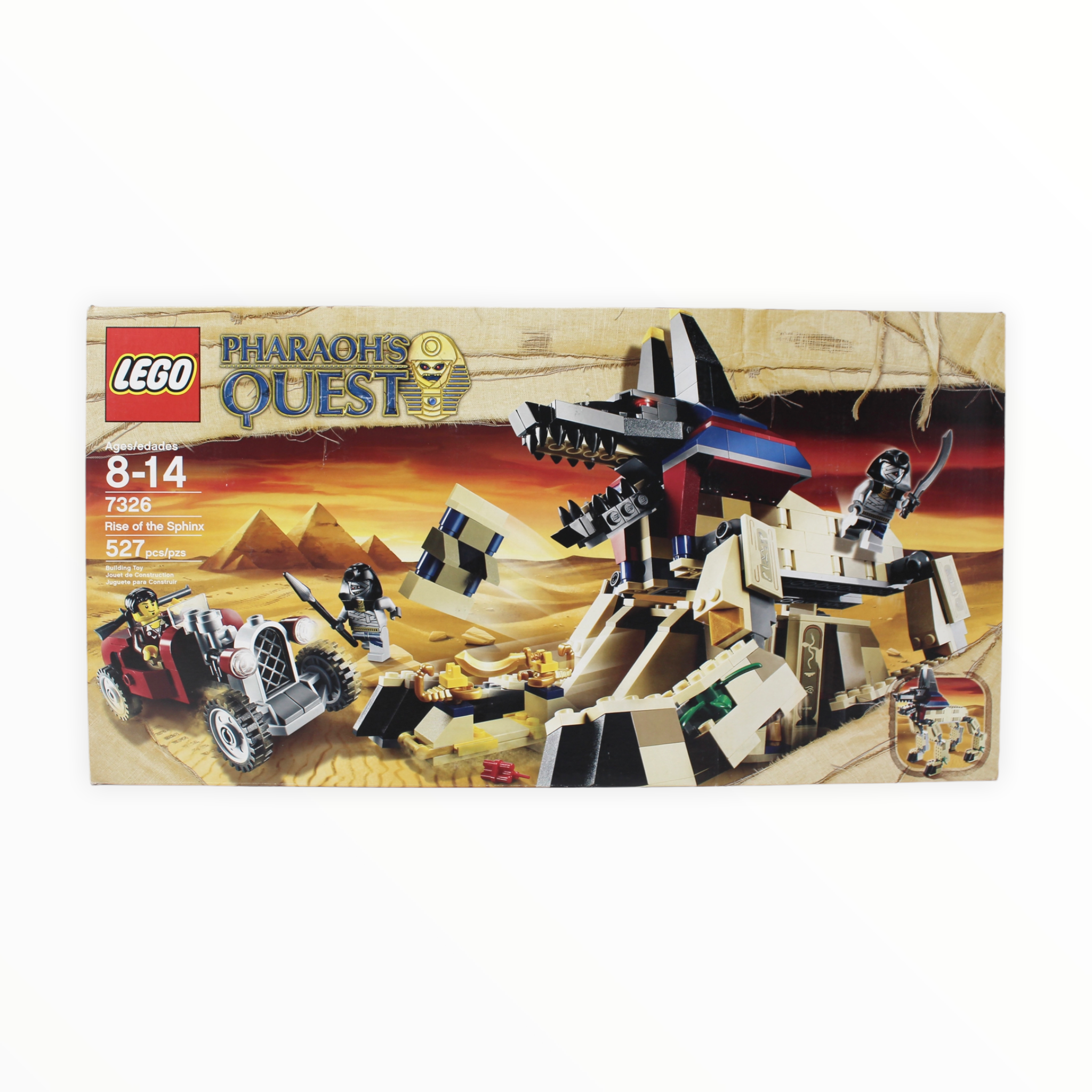 Certified Used Set 7326 Pharaoh’s Quest Rise of the Sphinx