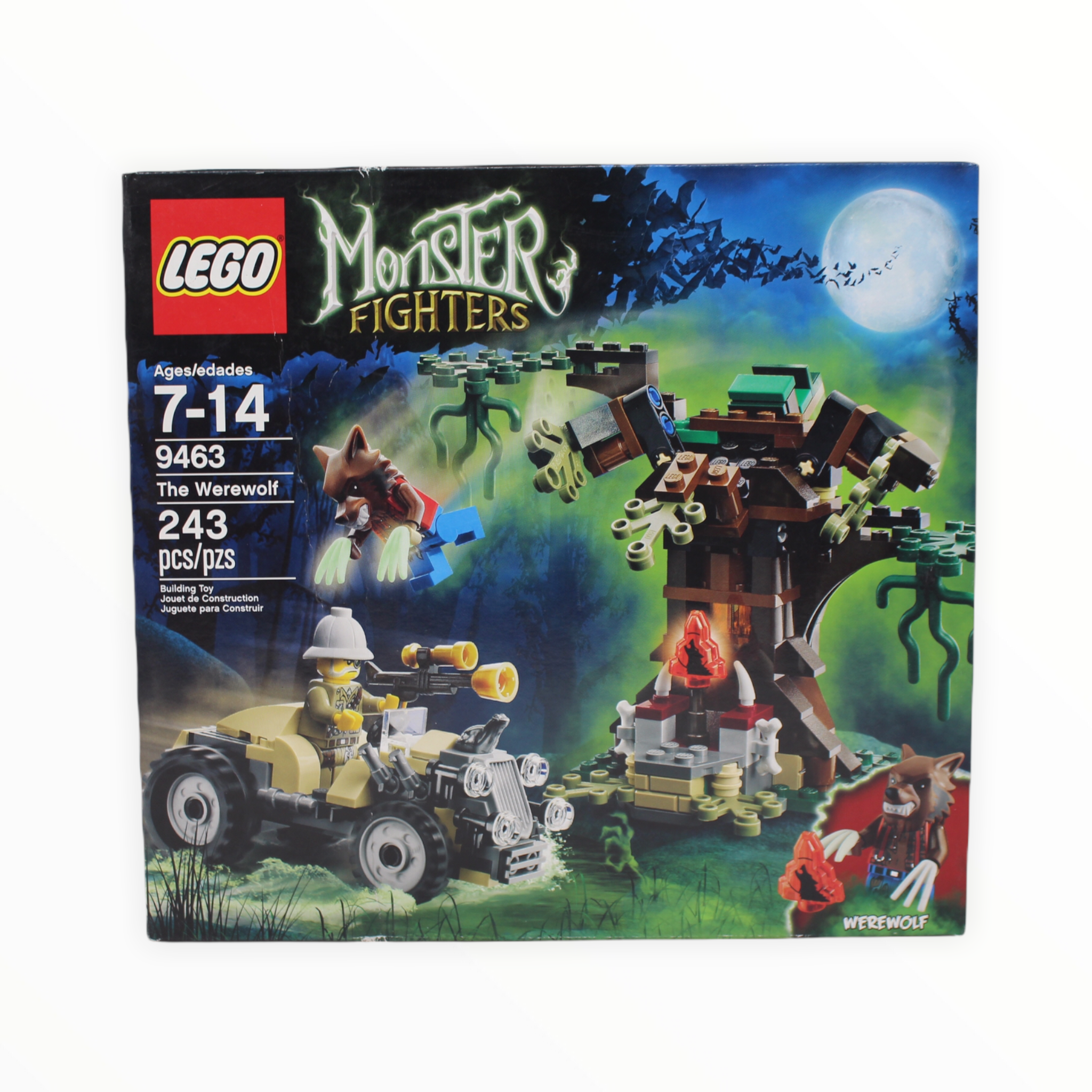 Retired Set 9463 Monster Fighters The Werewolf
