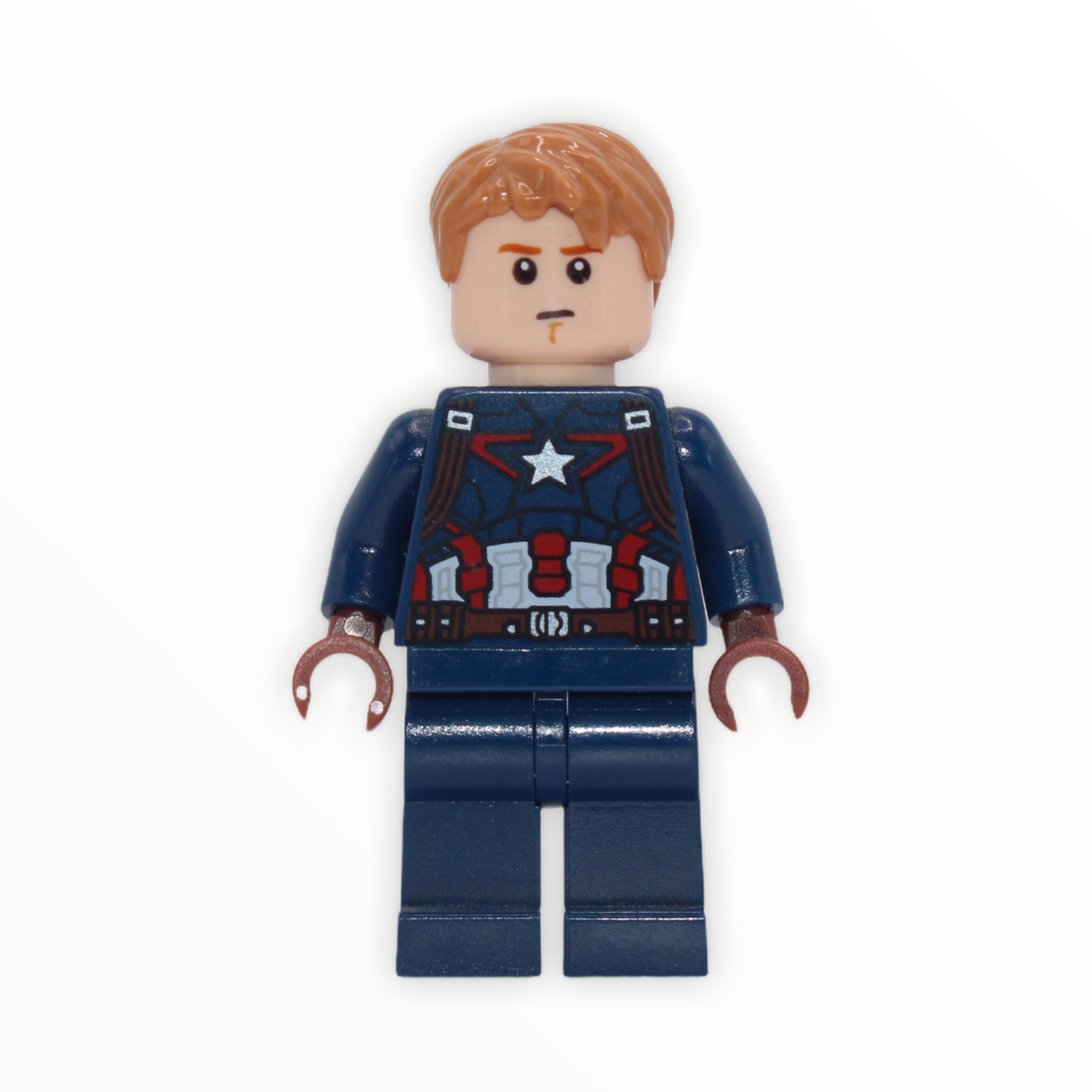 Captain America (detailed suit, dark orange eyebrows, 2015)