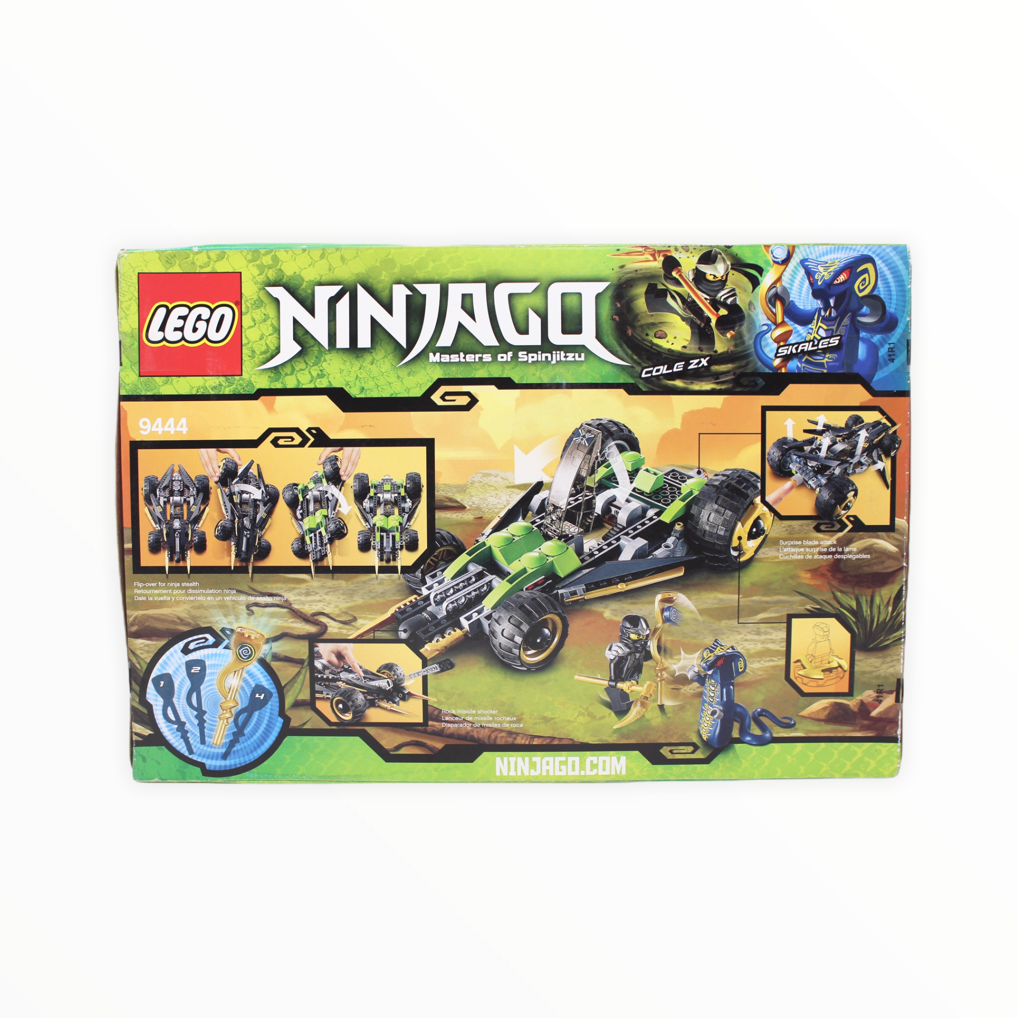 nedsænket gift Tåler Retired Set 9444 Ninjago Cole's Tread Assault