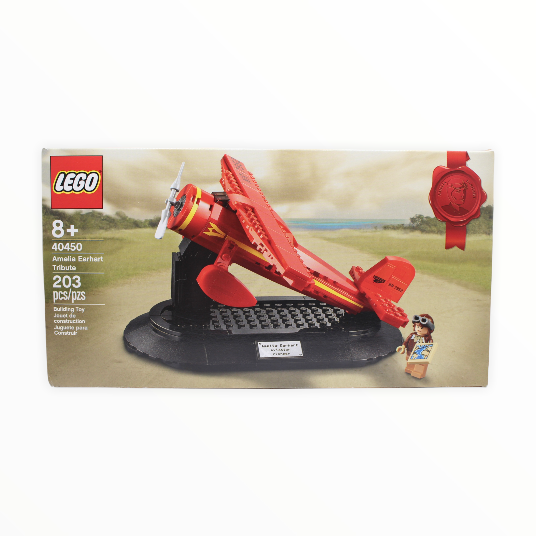Certified Used Set 40450 LEGO Amelia Earhart Tribute