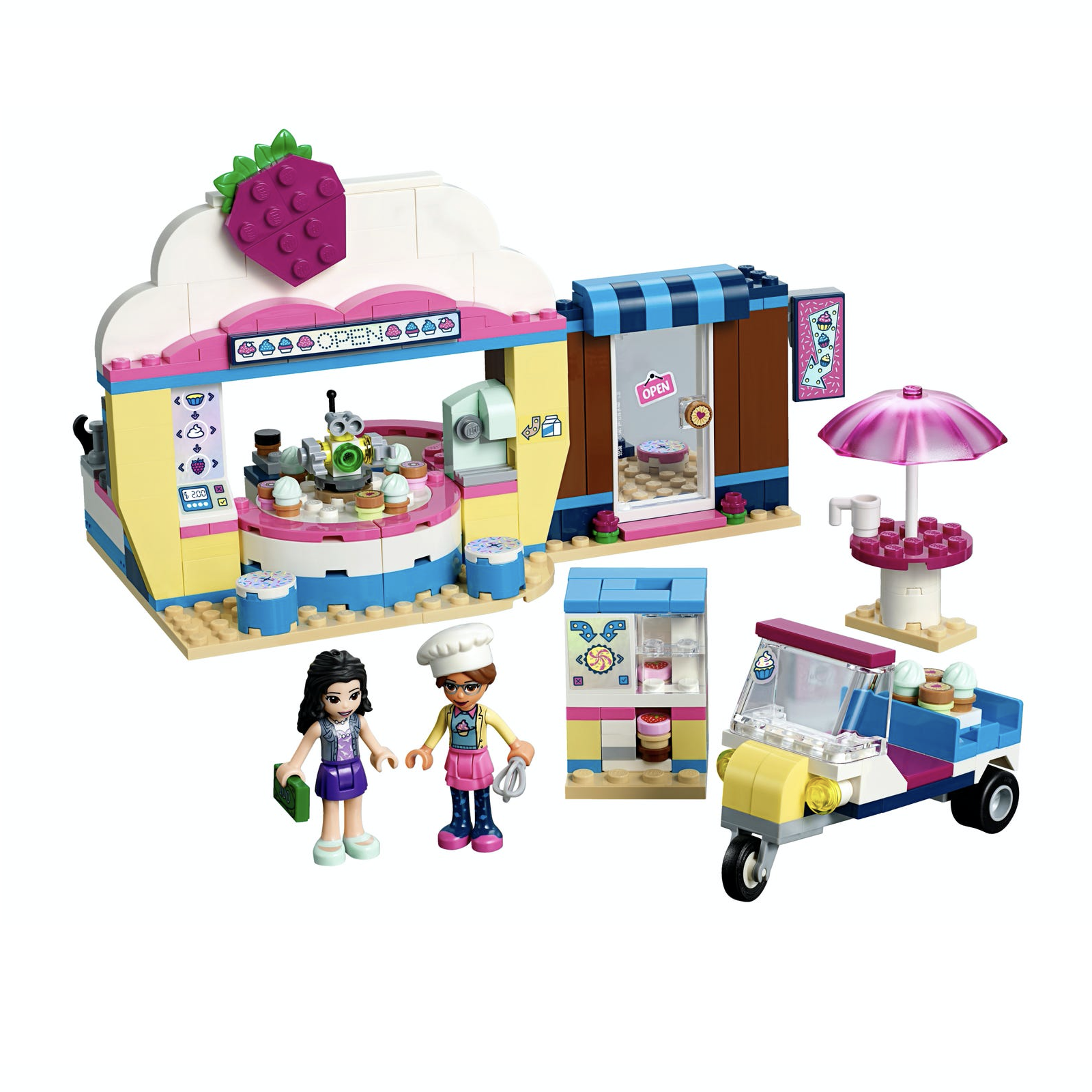 Retired Set 41366 Friends Olivias Cupcake Café