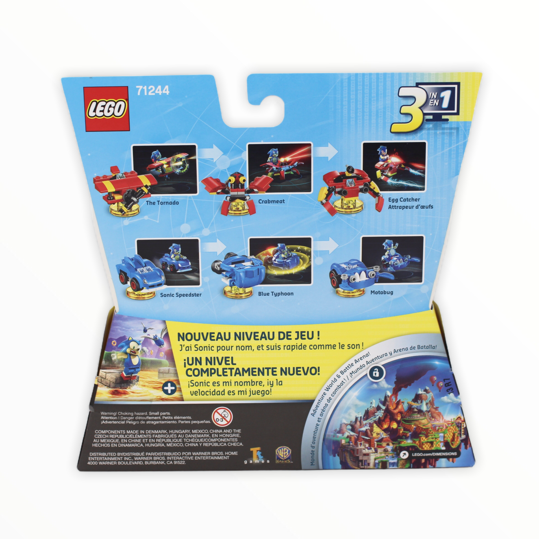 Sonic the Hedgehog Level Pack - LEGO Dimensions set 71244