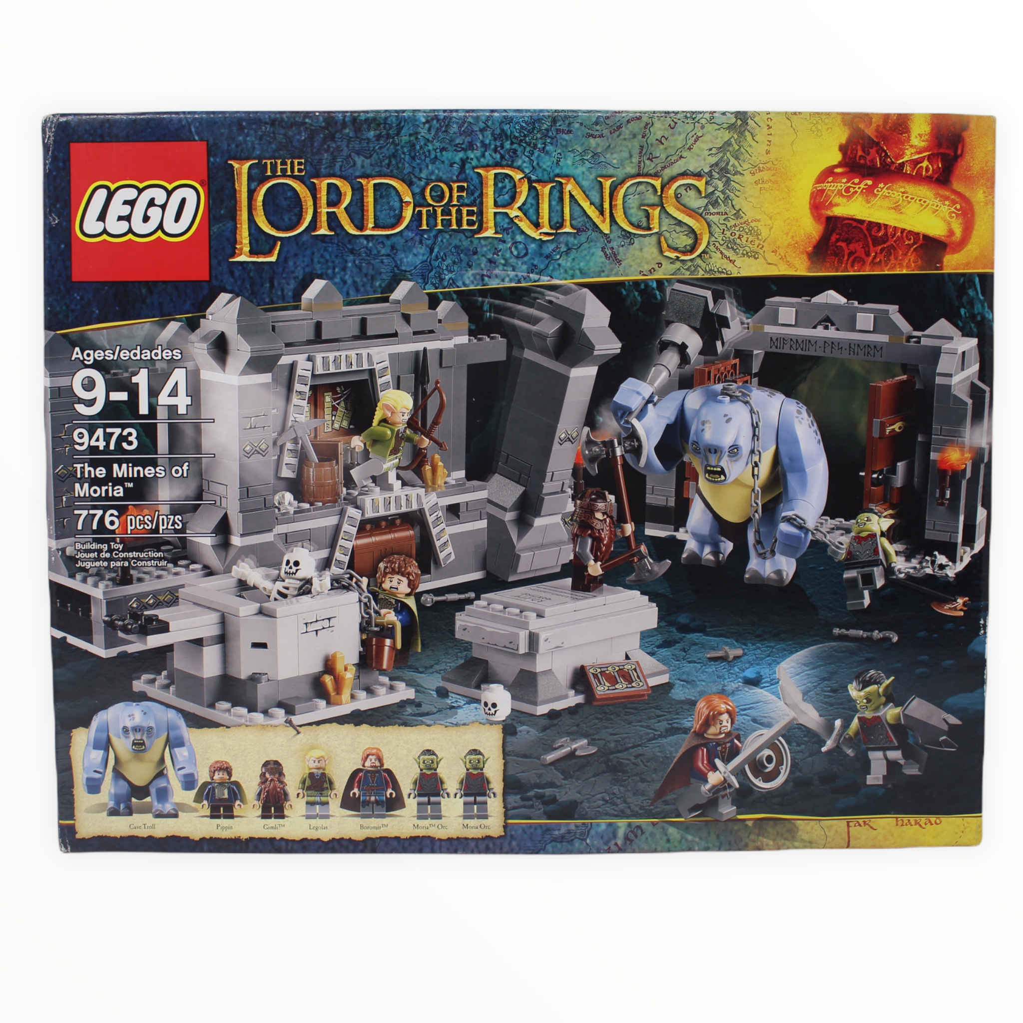 Retired Set 9473 The Lord of the Rings The Mines of Moria