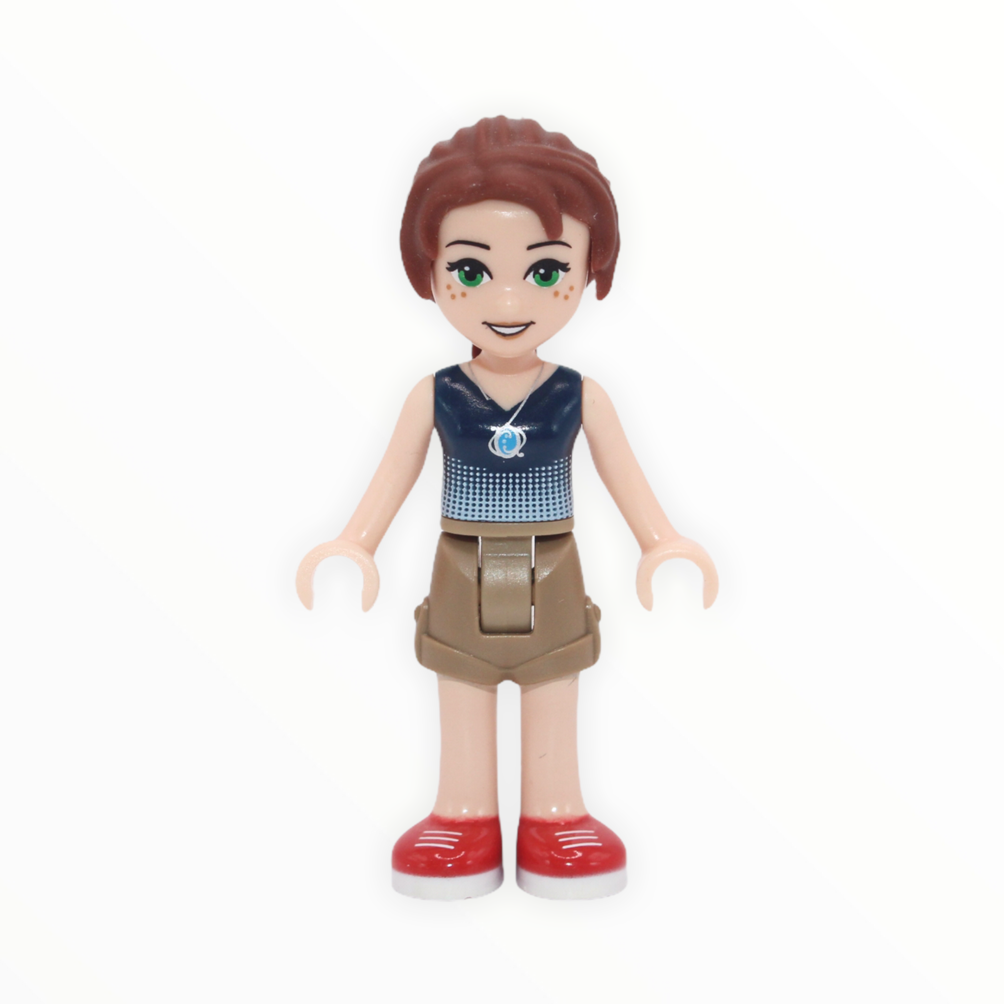 Emily Jones (dark tan shorts)