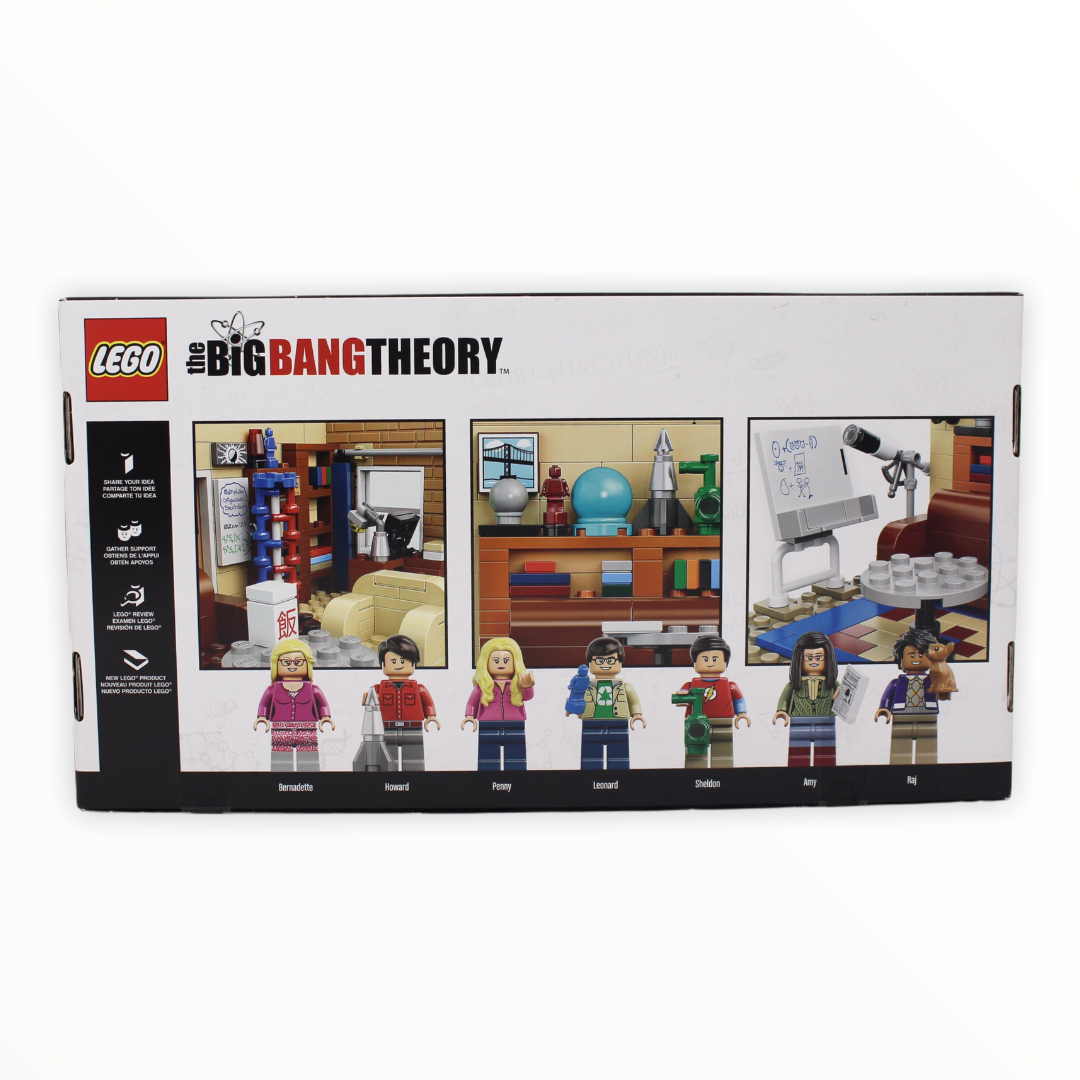 Retired Set 21302 LEGO Ideas The Big Bang Theory