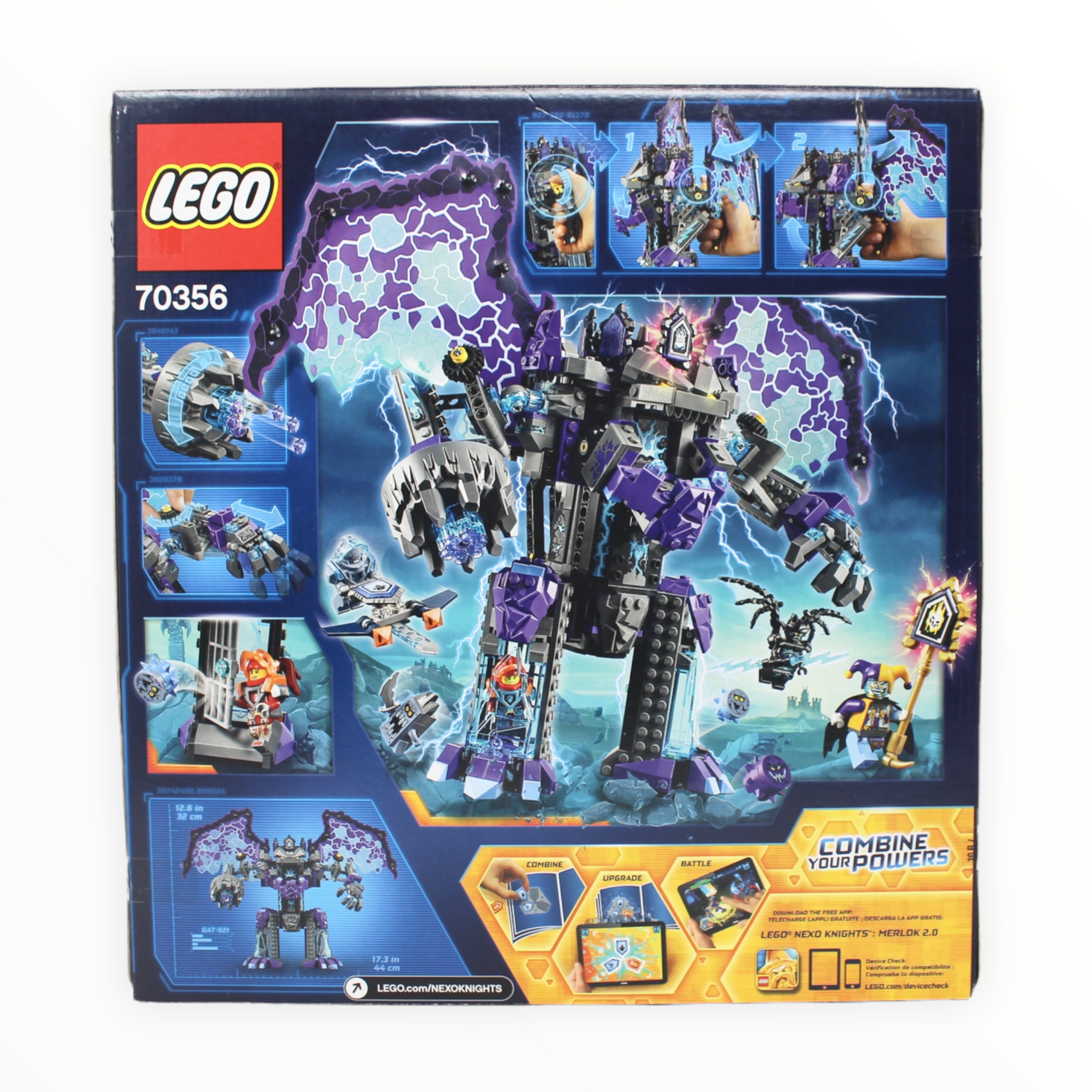 Retired Set 70356 Nexo Knights The Stone Colossus of Ultimate Destruction
