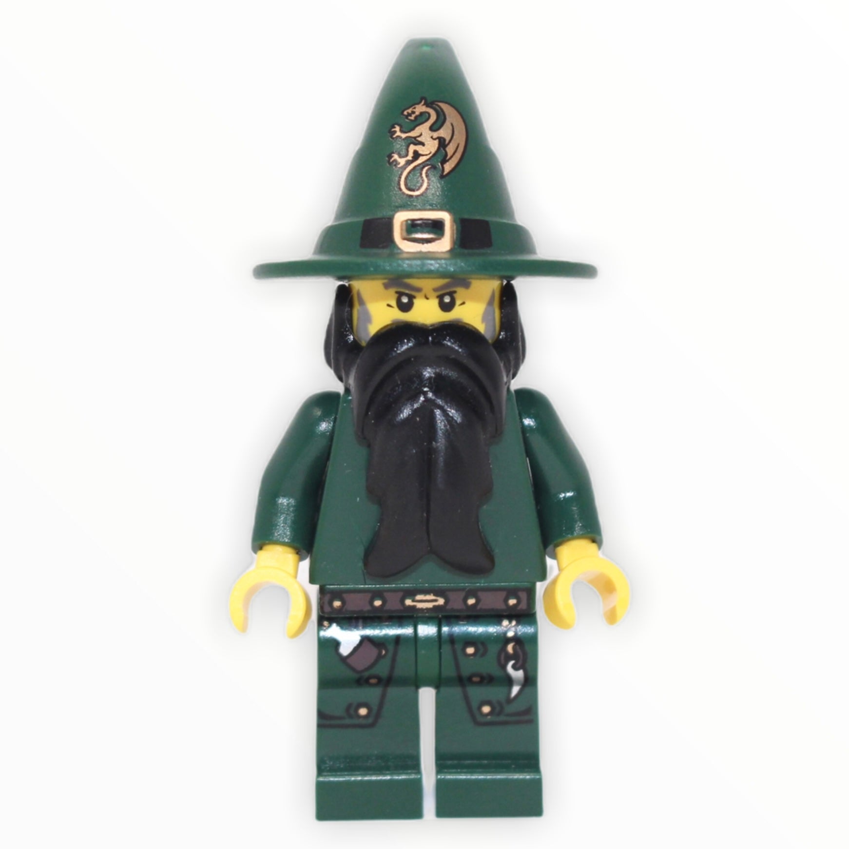 Dark Green Wizard (Kingdoms, dragon hat)