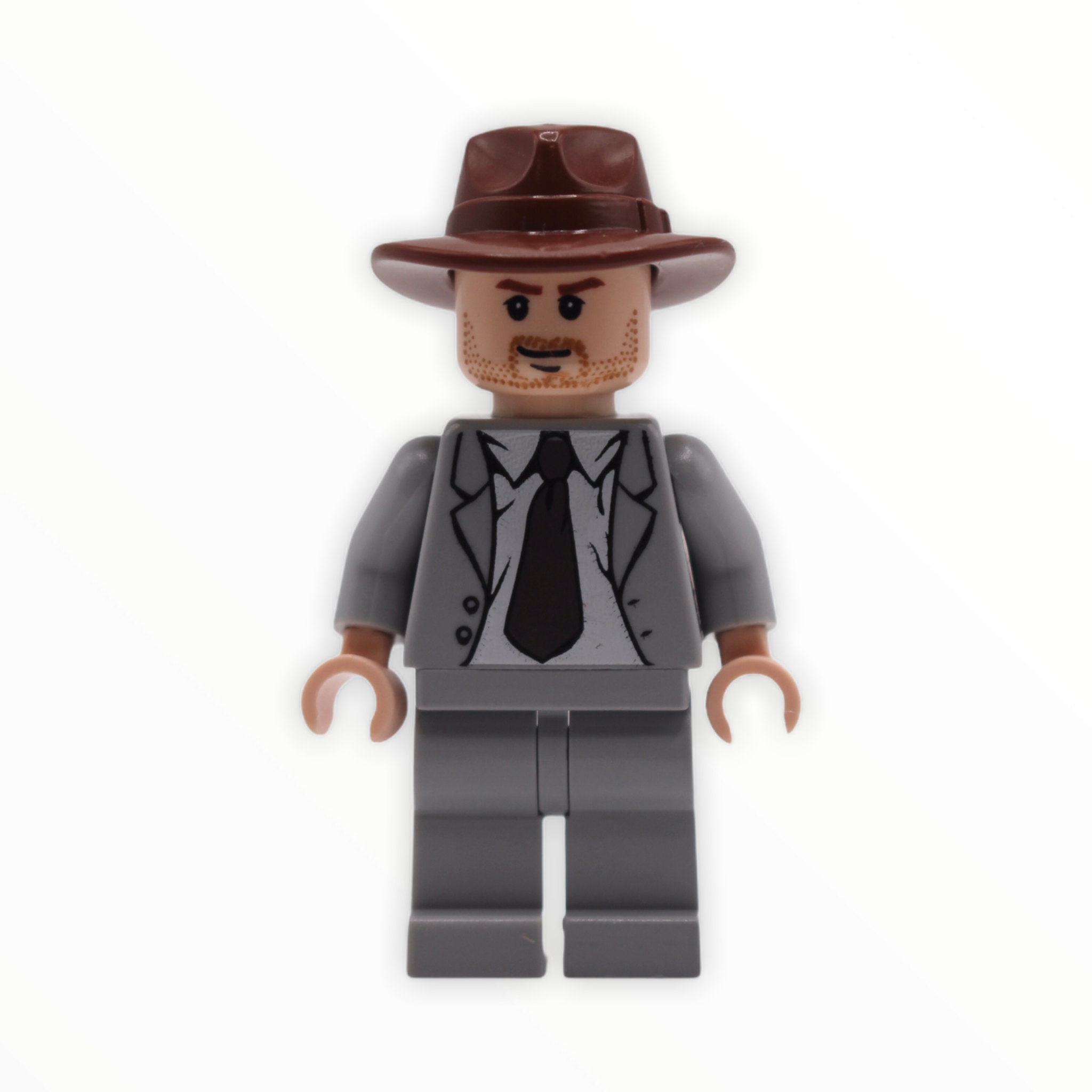 Indiana Jones (gray suit, hat)