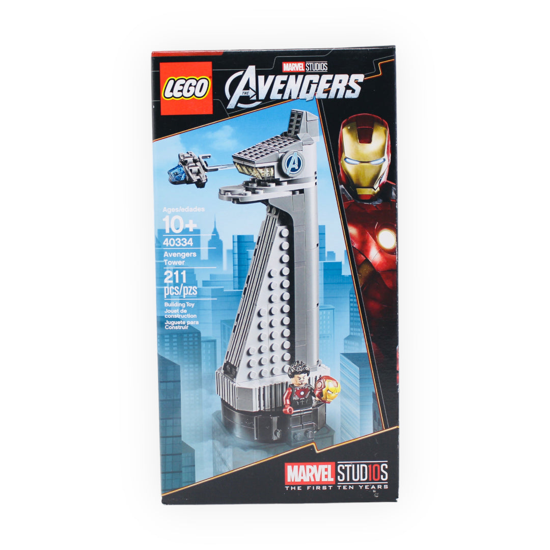 Retired Set 40334 Marvel Avengers Tower