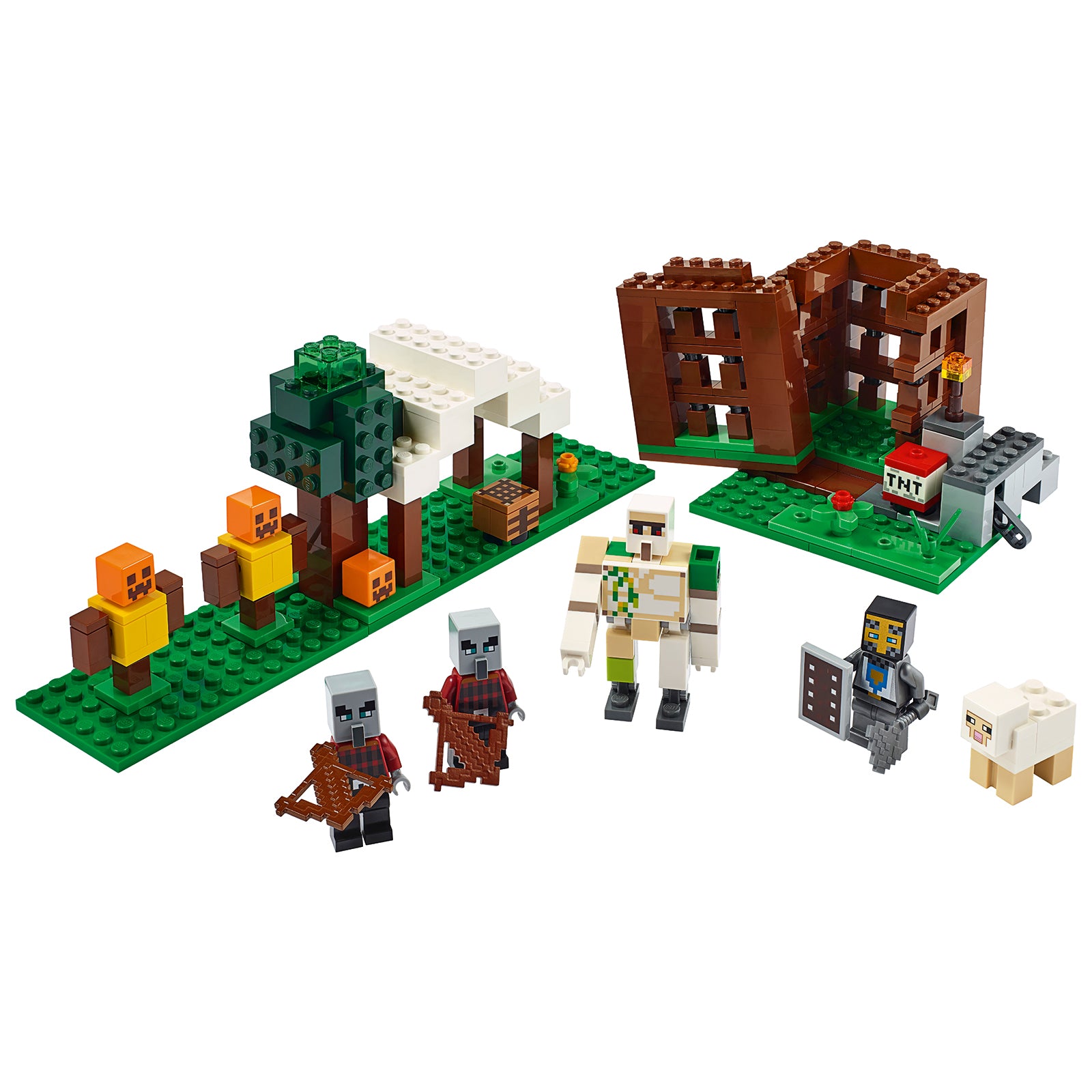 Retired Set 21159 Minecraft The Pillager Outpost