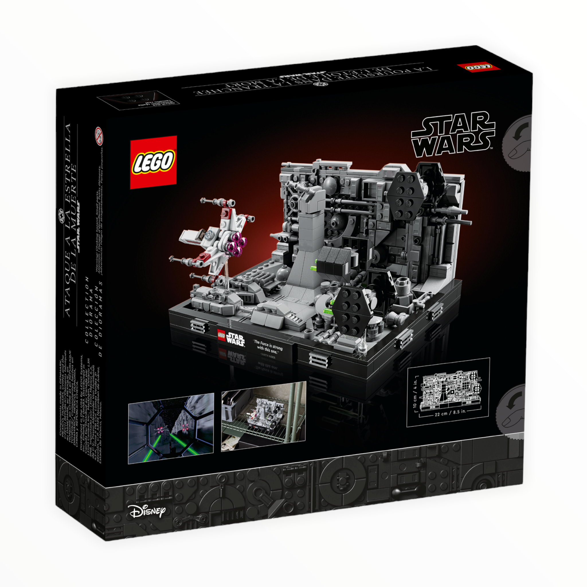 75329 Star Wars Death Star Trench Run Diorama