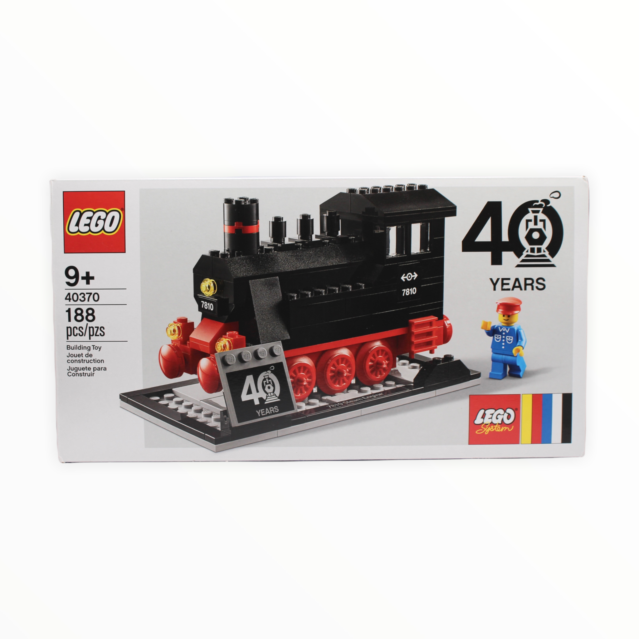 Retired Set 40370 LEGO Trains 40th Anniversary Set