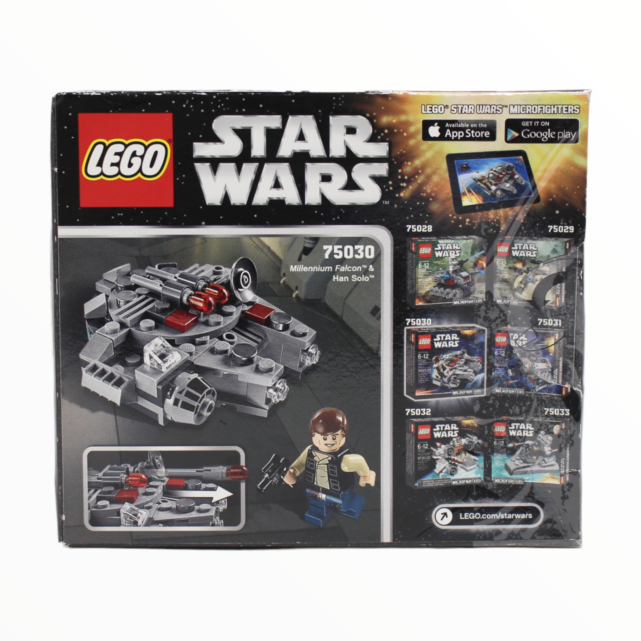 Certified Used Set 75030 Star Wars Millennium Falcon Microfighter (2014)