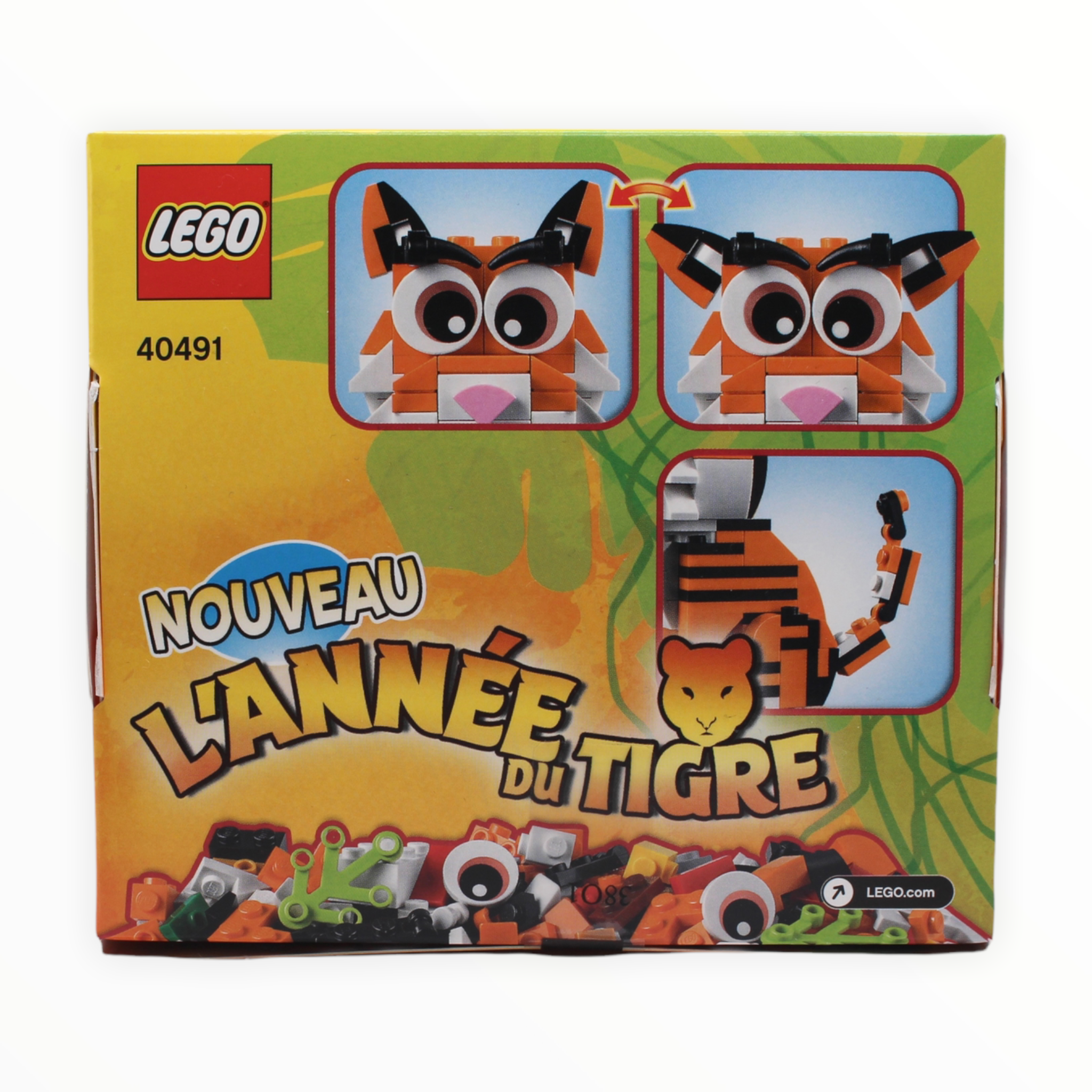 Retired Set 40491 LEGO Year of the Tiger (2022)