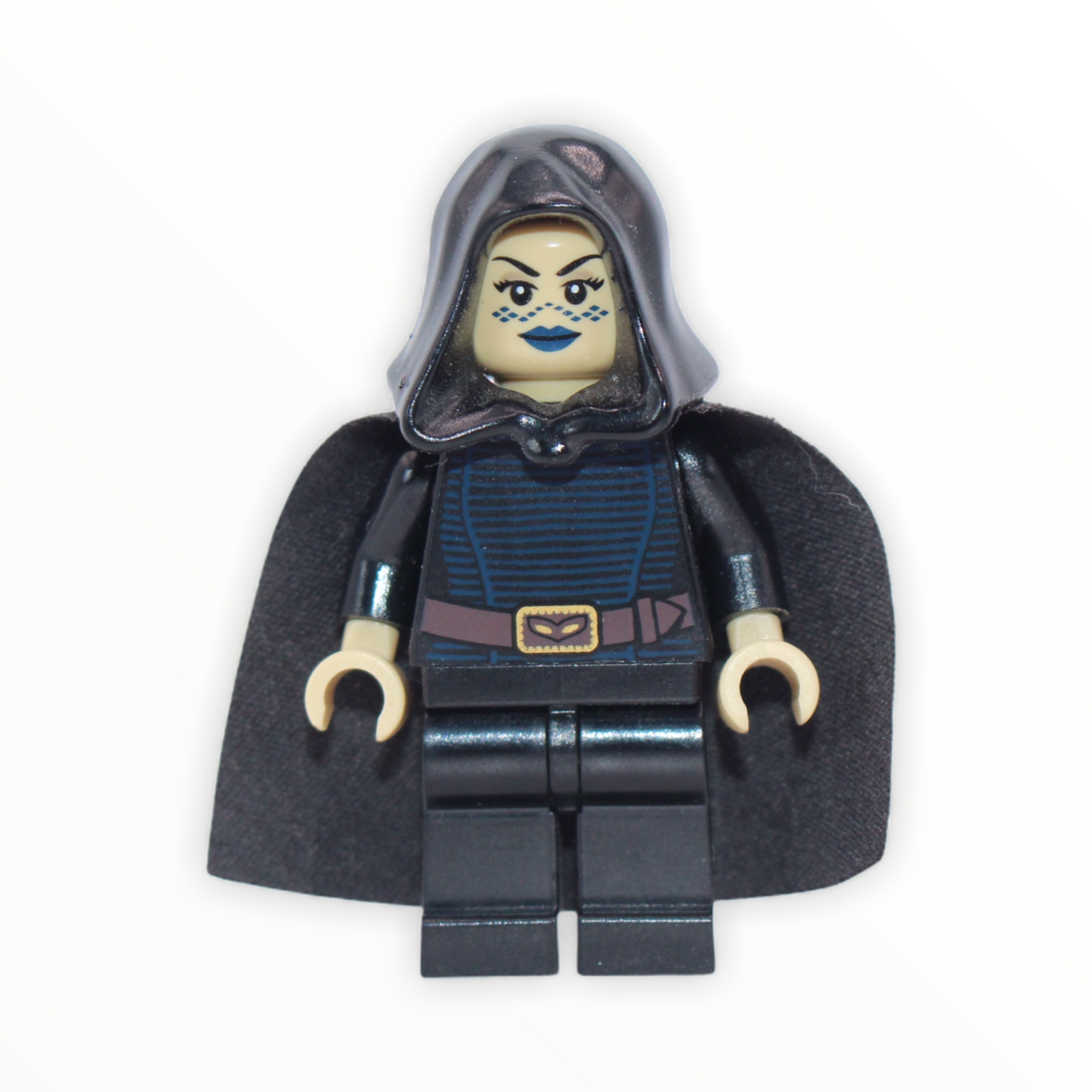 Barriss Offee (black hood and cape)