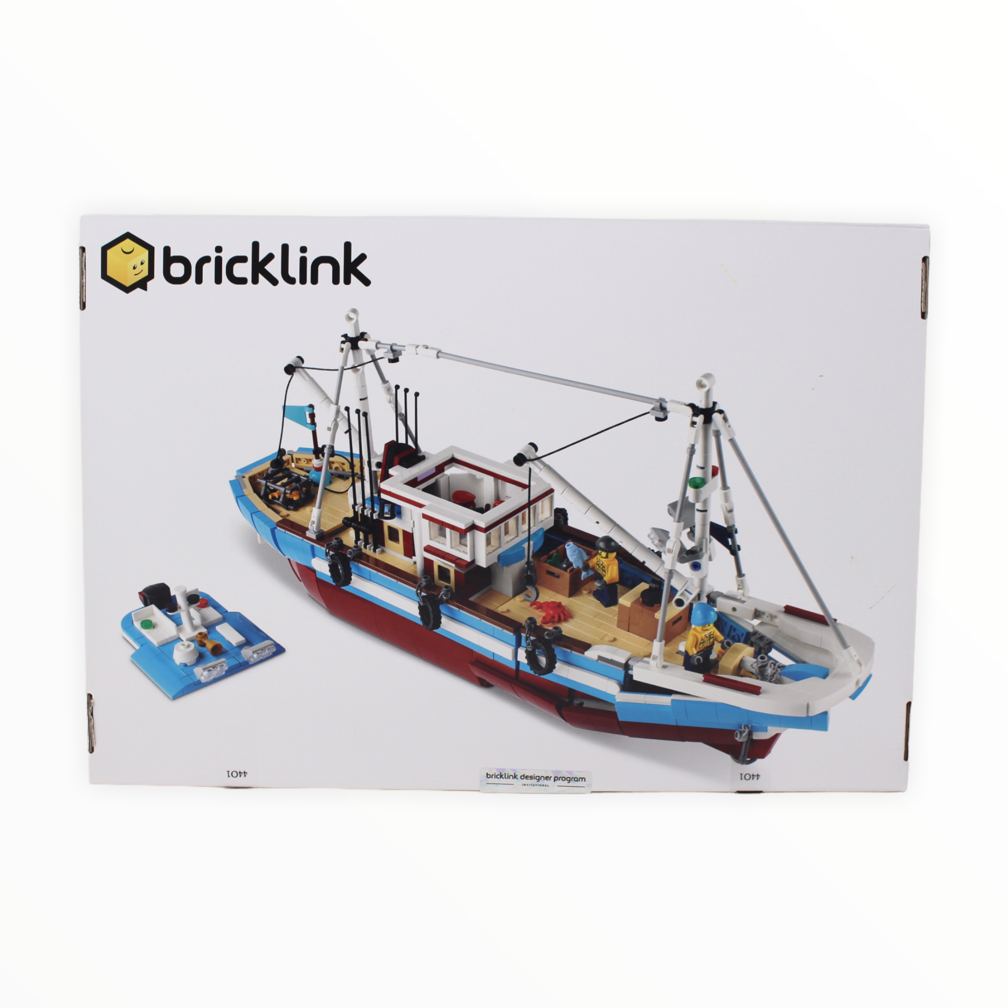 Retired Bricklink Set 910010 Great Fishing Boat