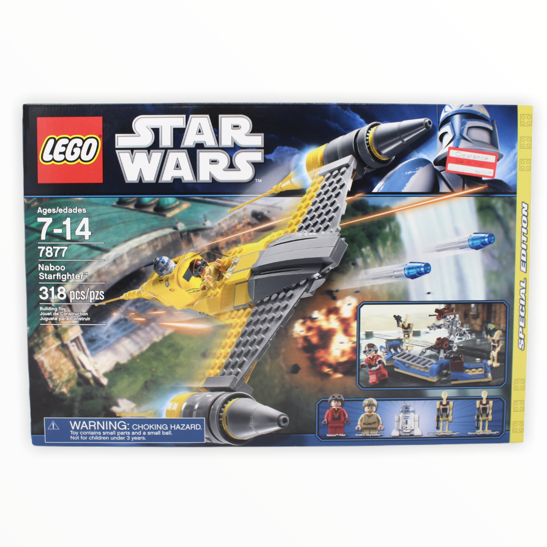 Retired Set 7877 Star Wars Naboo Starfighter
