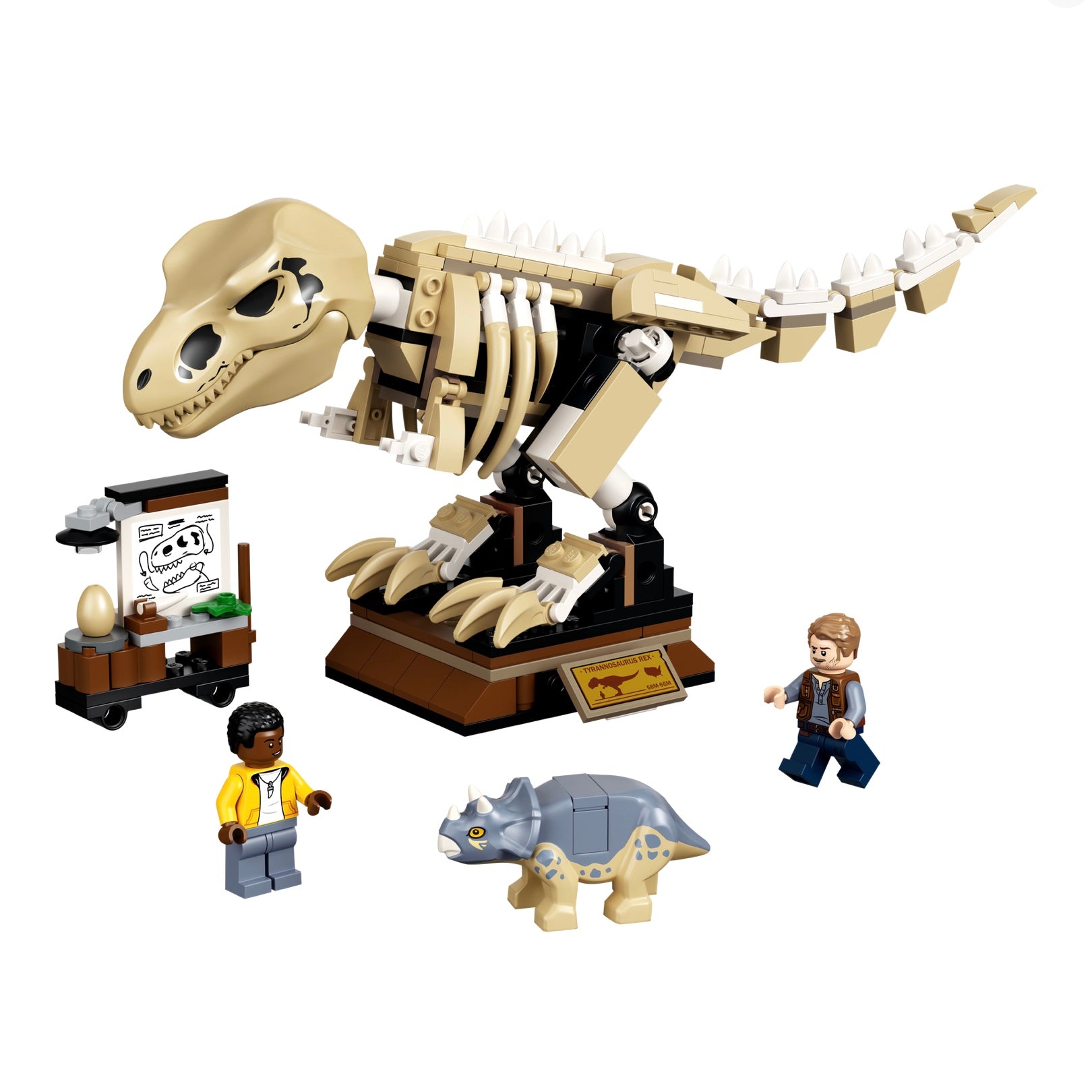 76940 Jurassic World T. rex Dinosaur Fossil Exhibition