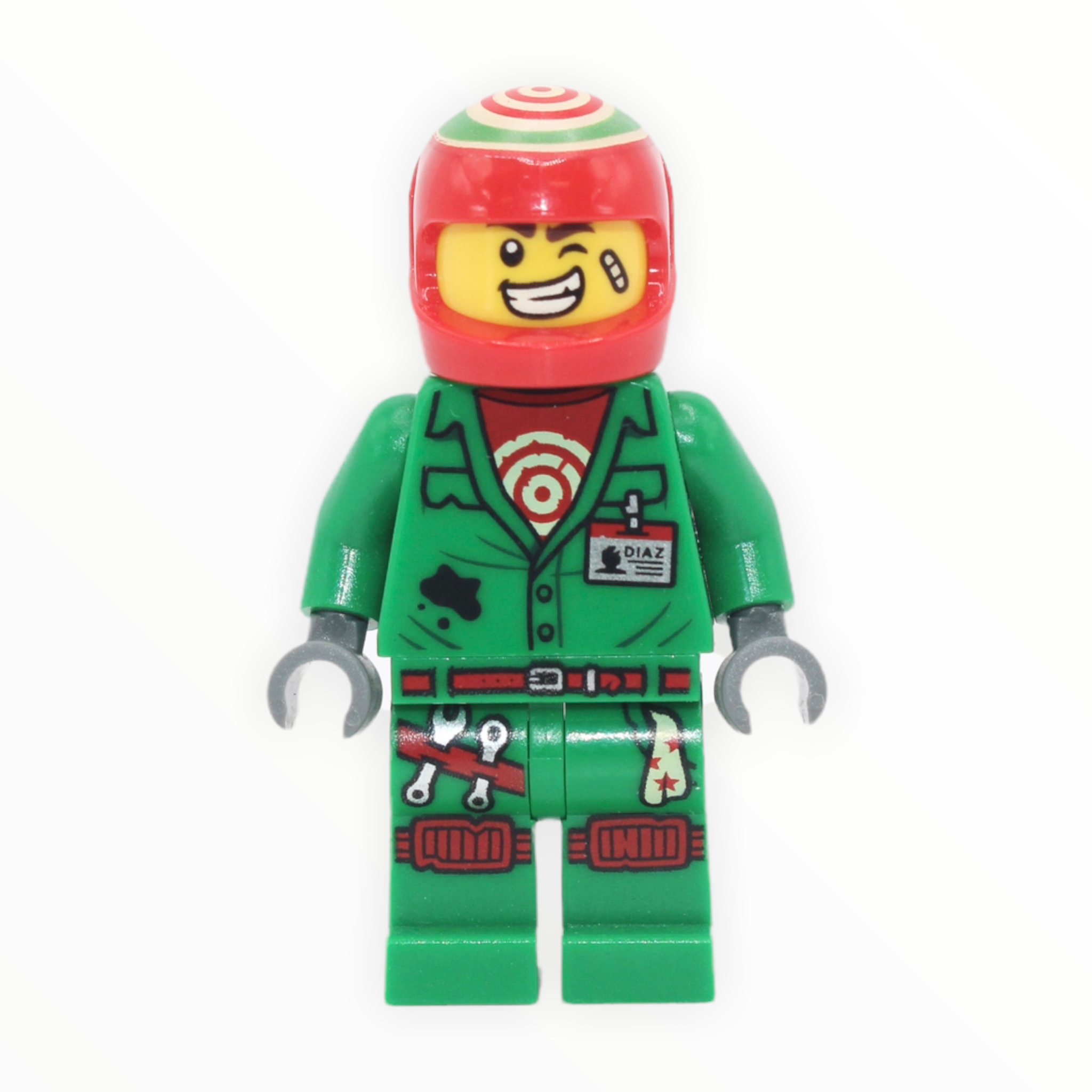 Douglas Elton / El Fuego (coveralls, helmet)