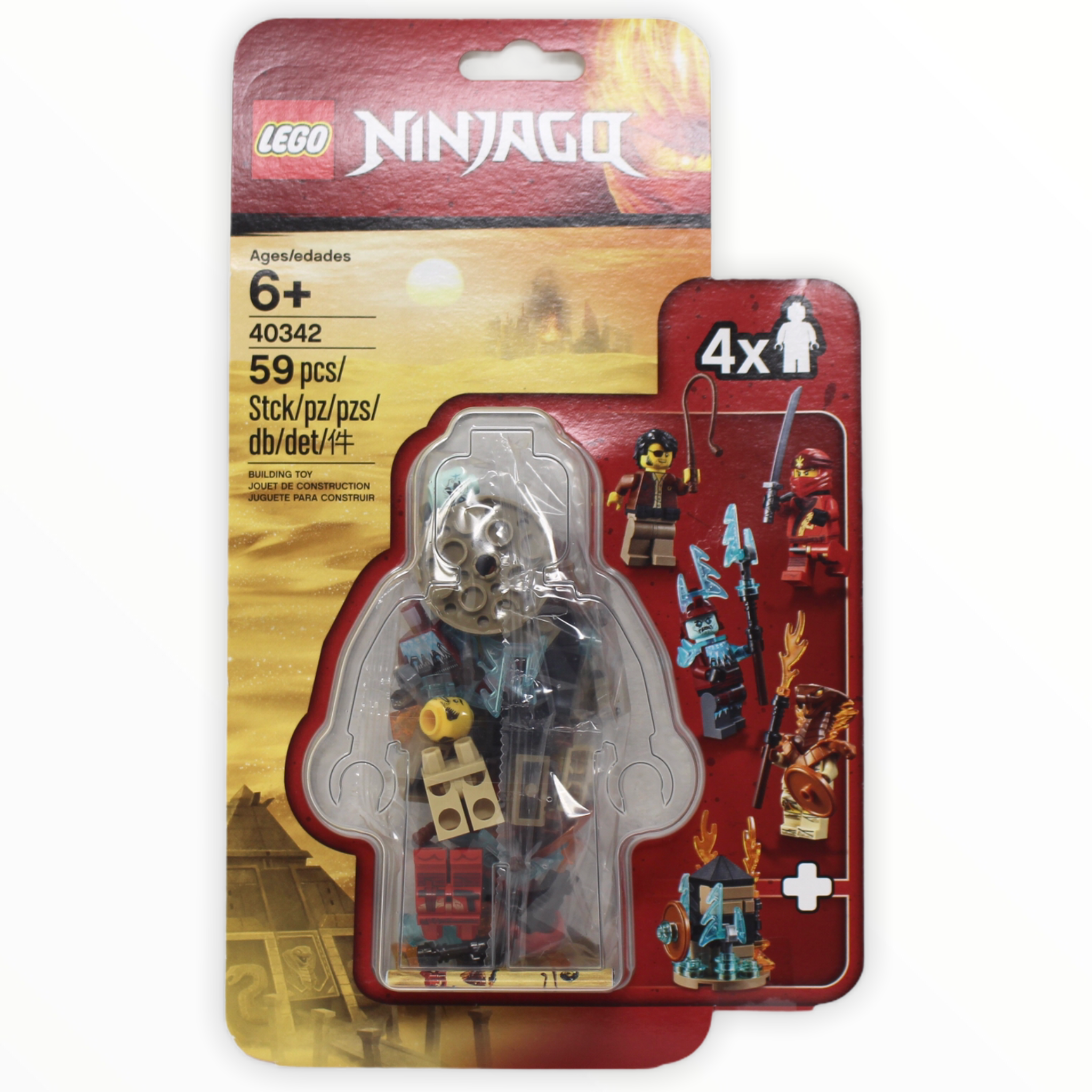 Retired Set 40342 Ninjago 2019 Minifigure Set