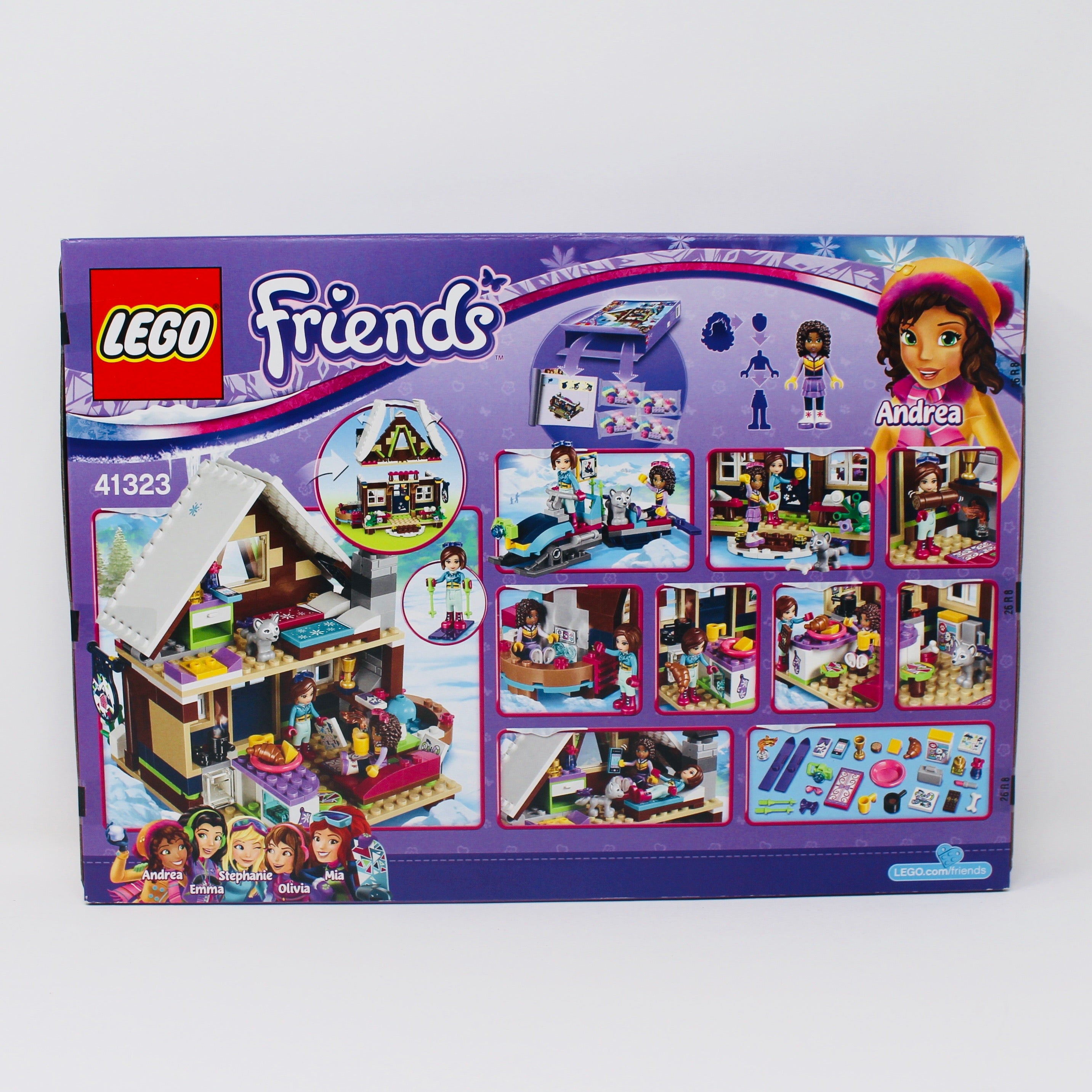 Retired Set 41323 Friends Snow Resort Chalet