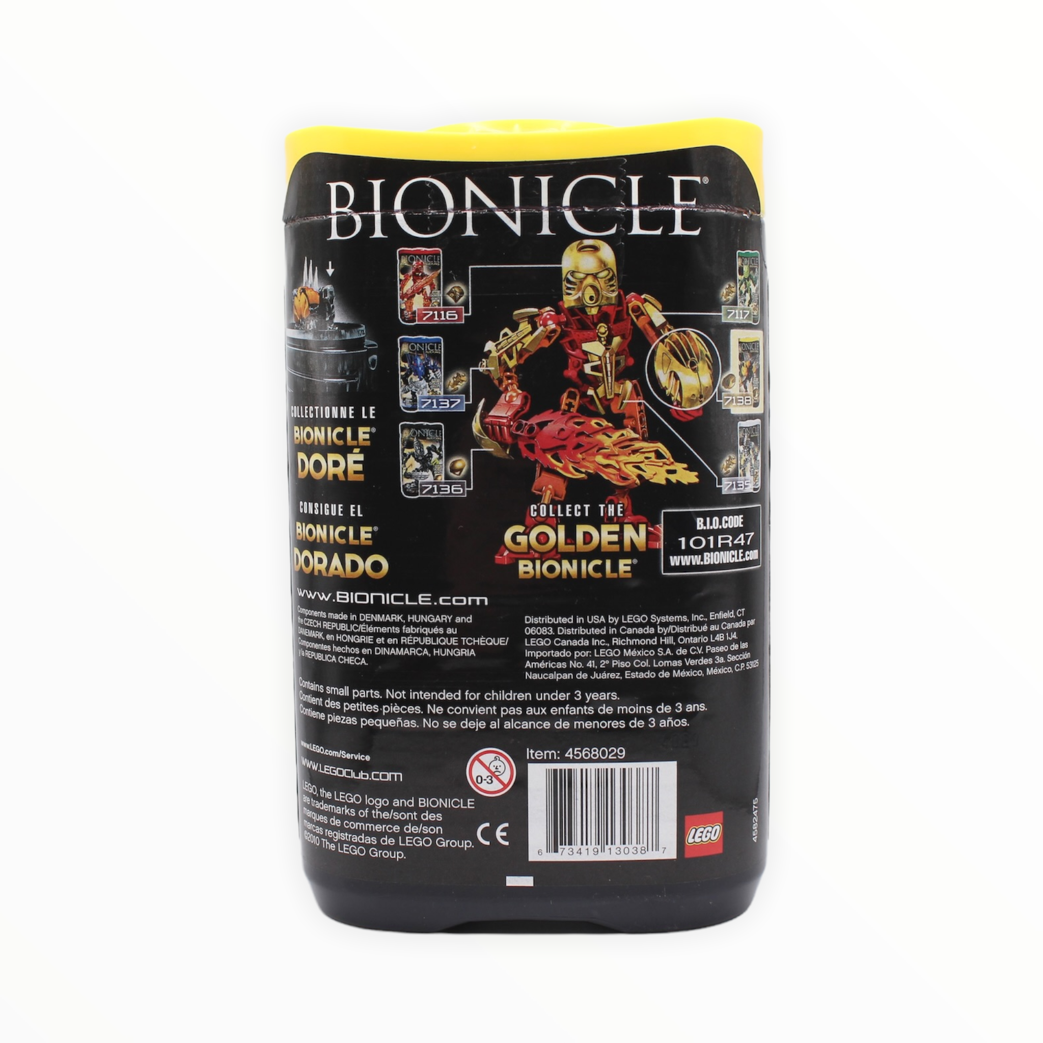 Certified Used Set 7138 Bionicle Stars Rahkshi
