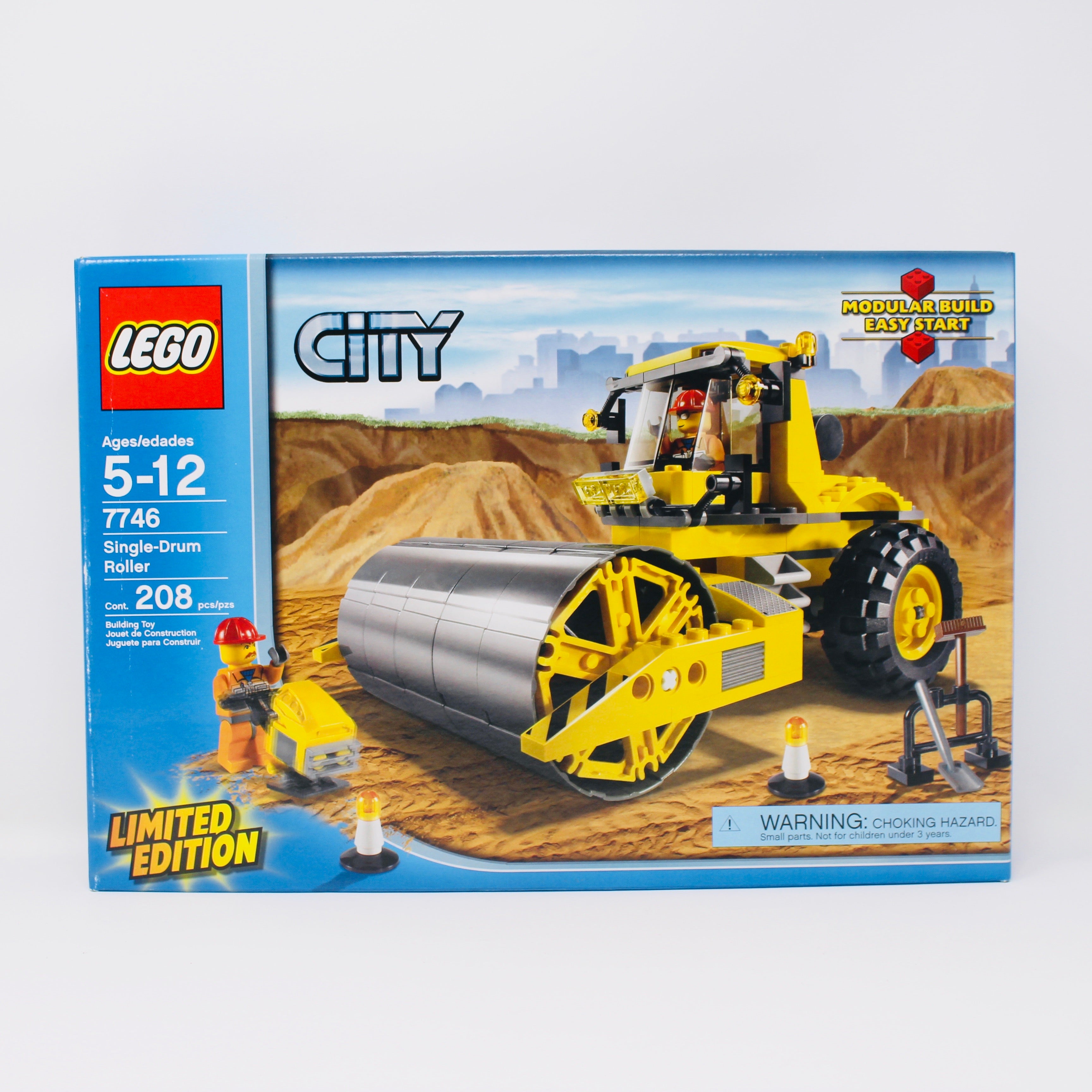 Retired Set 7746 City Single-Drum Roller