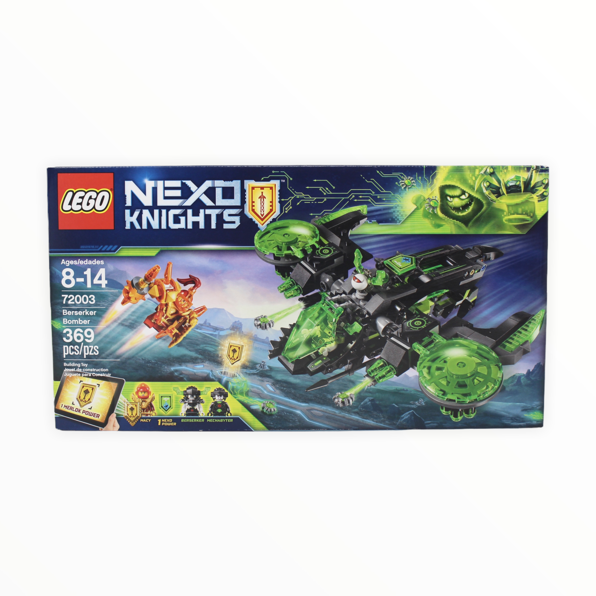 Retired Set 72003 Nexo Knights Berserker Bomber