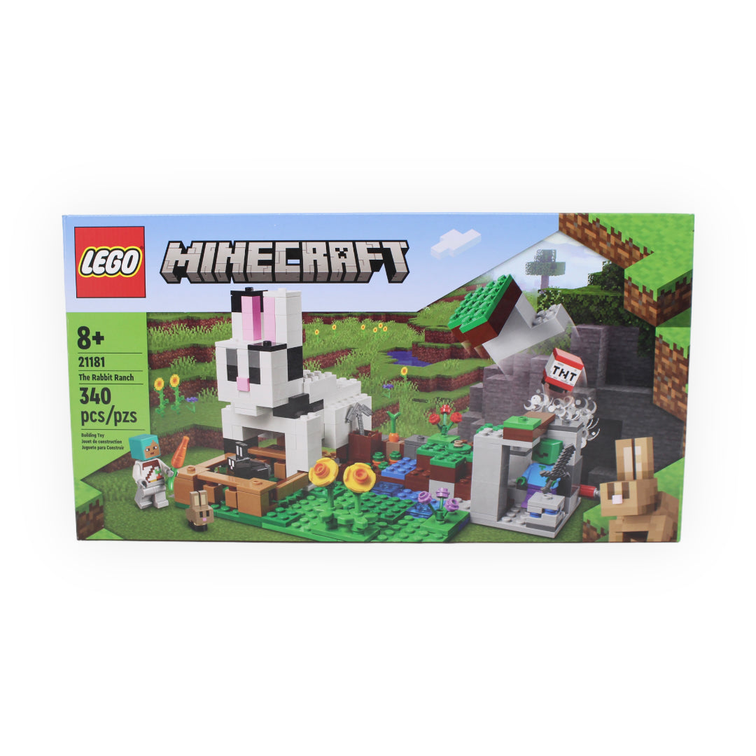 Certified Used Set 21181 Minecraft The Rabbit Ranch