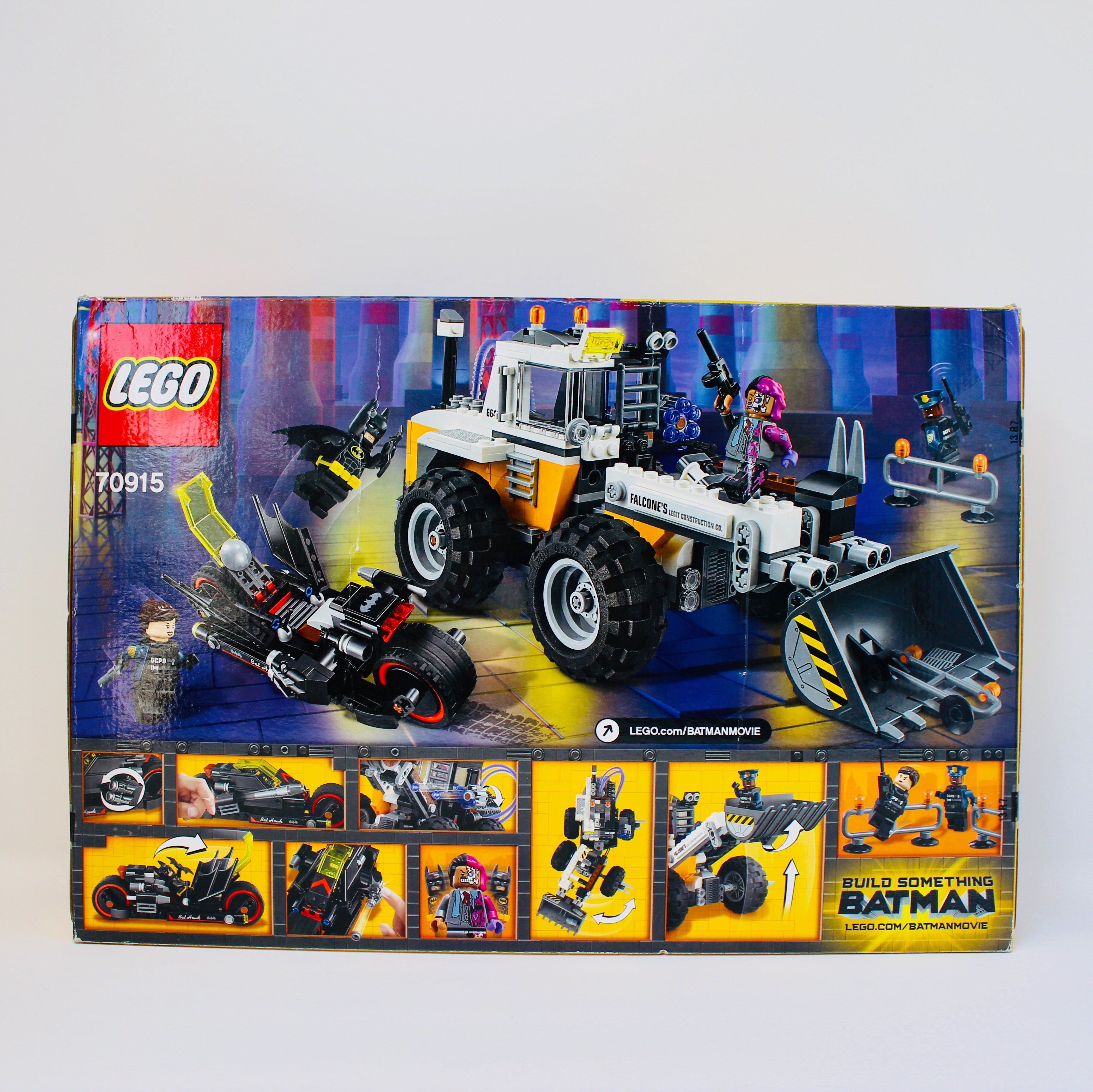 Retired Set 70915 The LEGO Batman Movie Two-Face Double Demolition