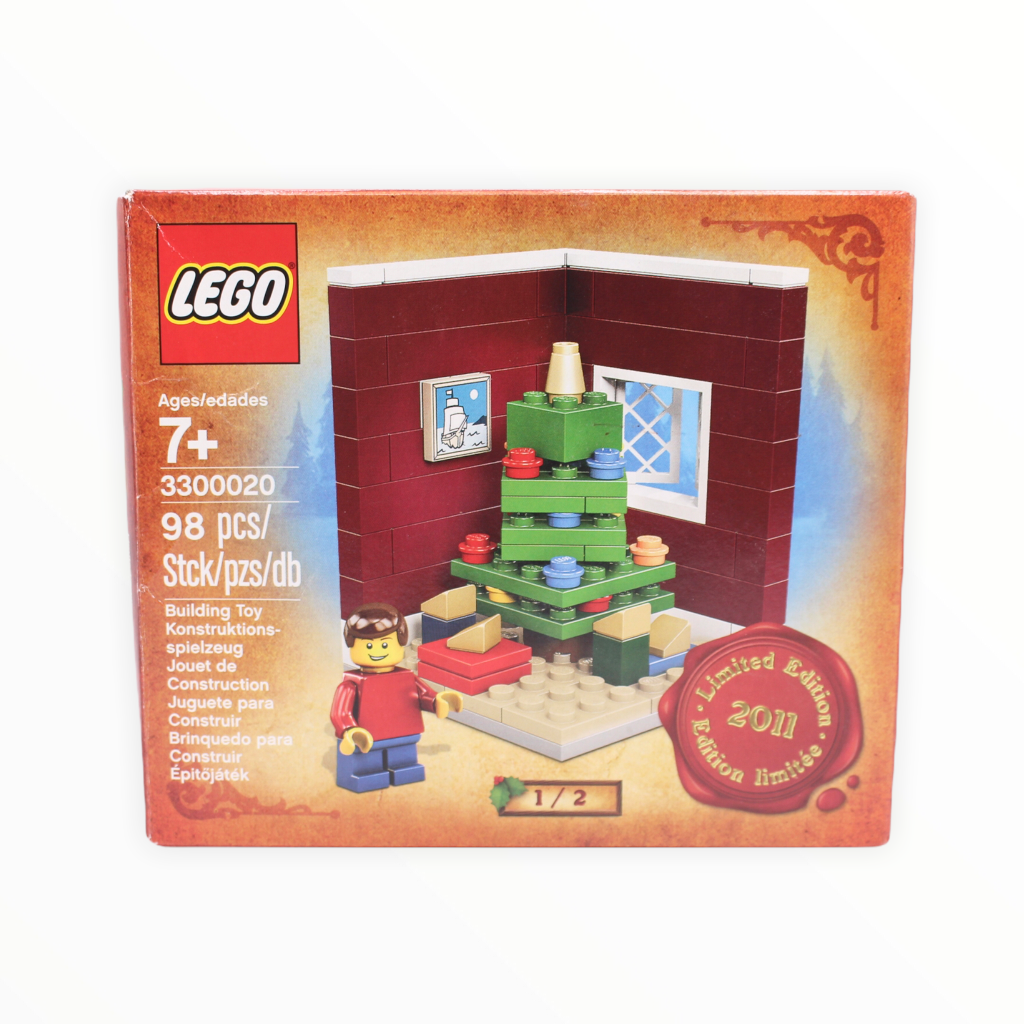 Certified Used Set 3300020 LEGO Christmas Tree Scene - Limited Edition 2011 Holiday Set (1 of 2)
