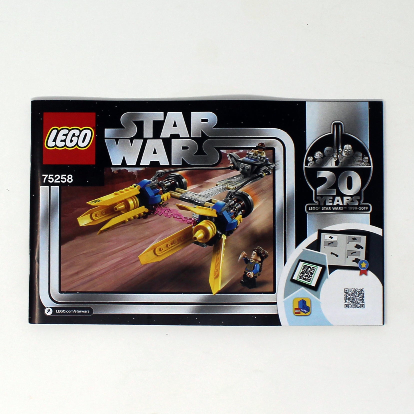 Used Set 75258 Star Wars Anakins Podracer - 20th Anniversary Edition