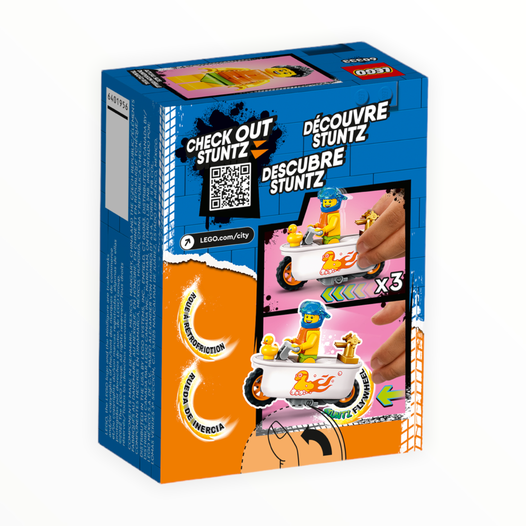 60333 City Bathtub Stunt Bike