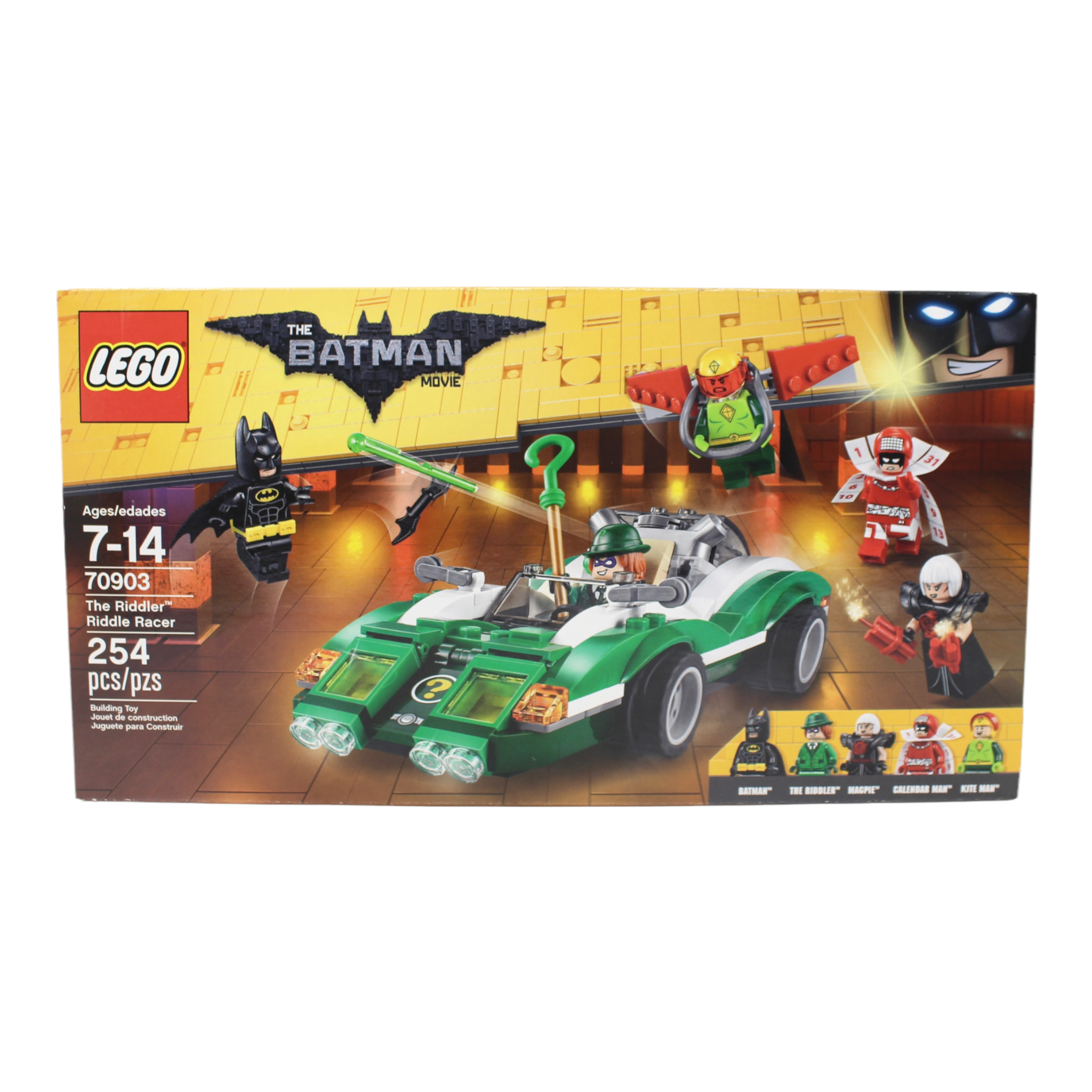 Retired Set 70903 LEGO Batman Movie The Riddler Riddle Racer