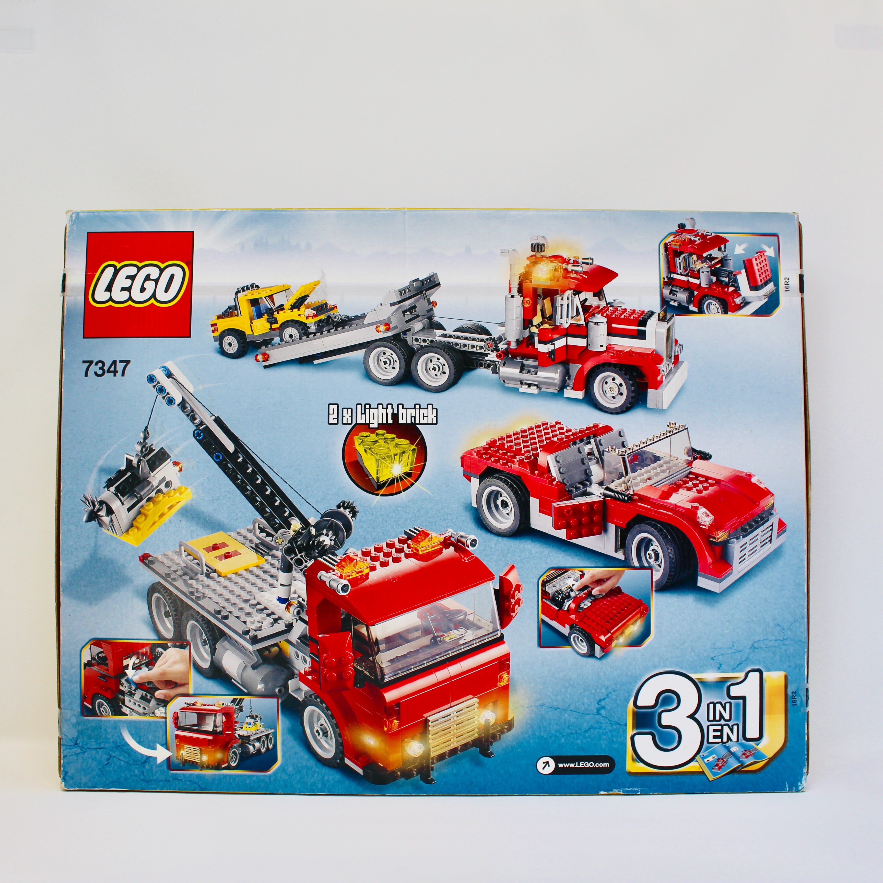 Retired Set 7347 Creator Highway Pickup
