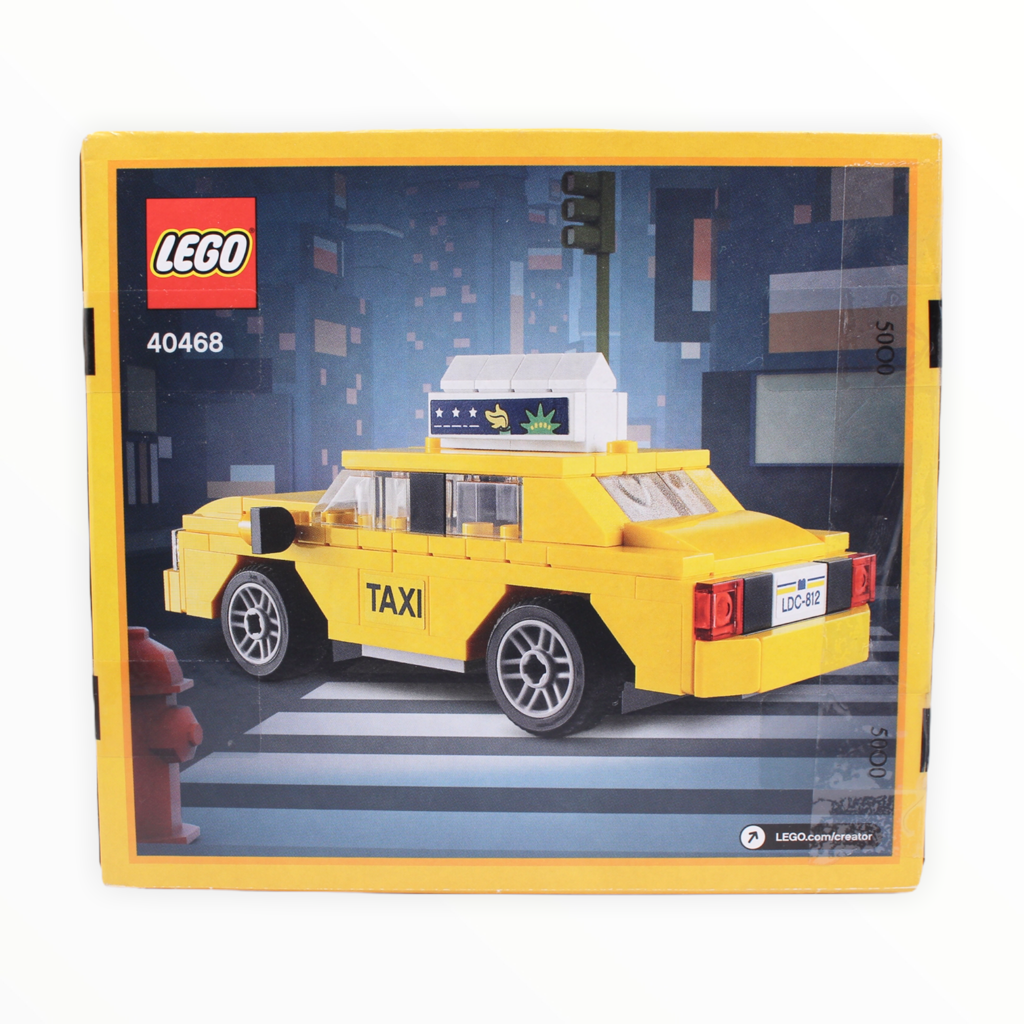 Certified Used Set 40468 Creator Yellow Taxi