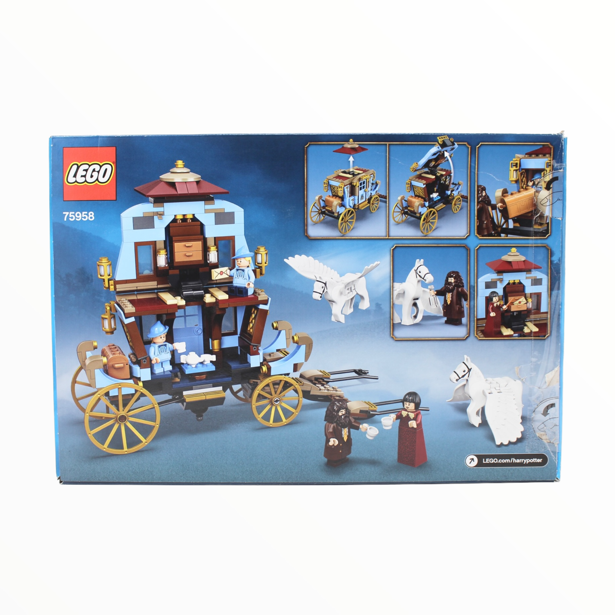 Certified Used Set 75958 Harry Potter Beauxbatons Carriage Arrival at Hogwarts