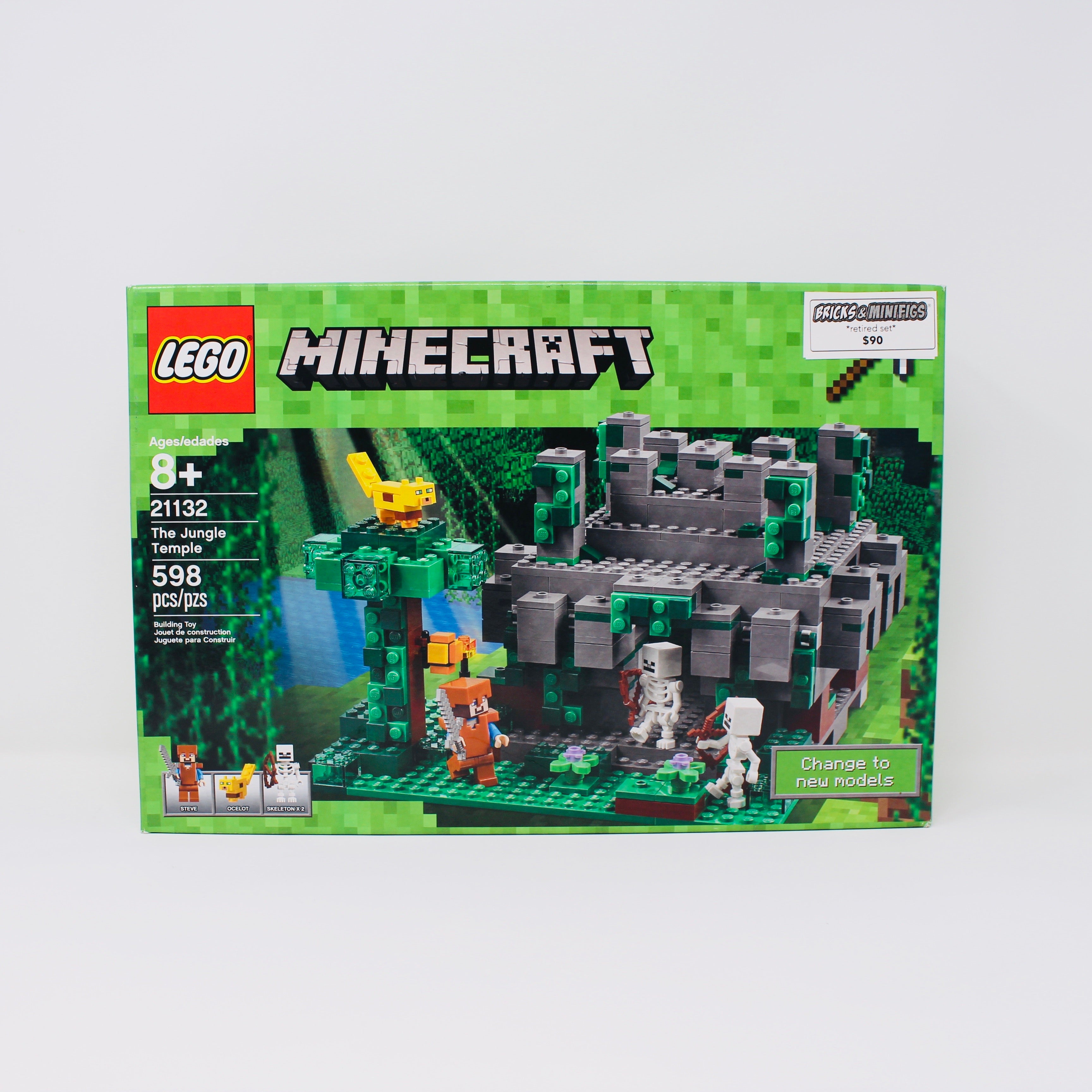 Retired Set 21132 Minecraft The Jungle Temple