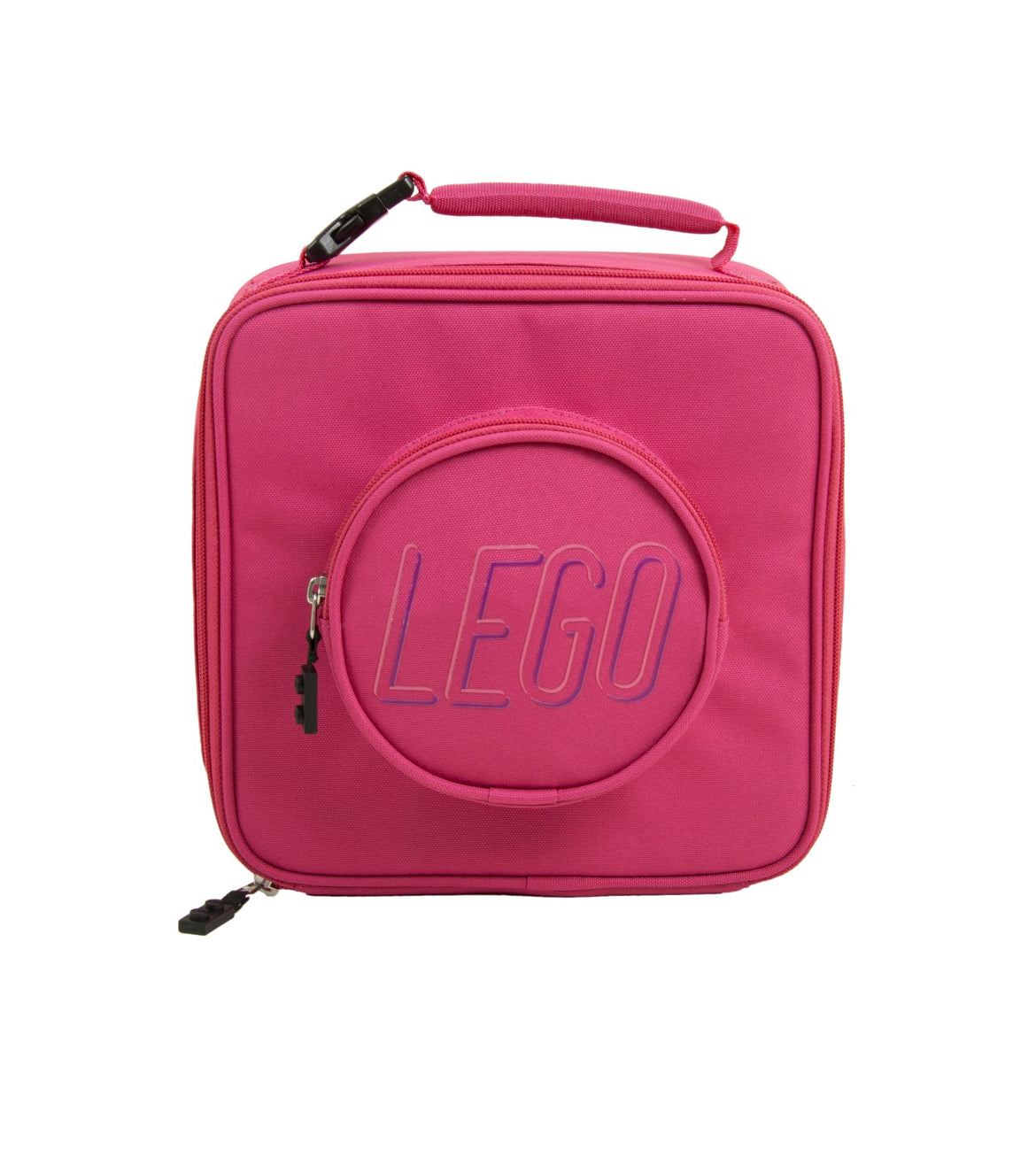 Pink LEGO Brick Lunch Box