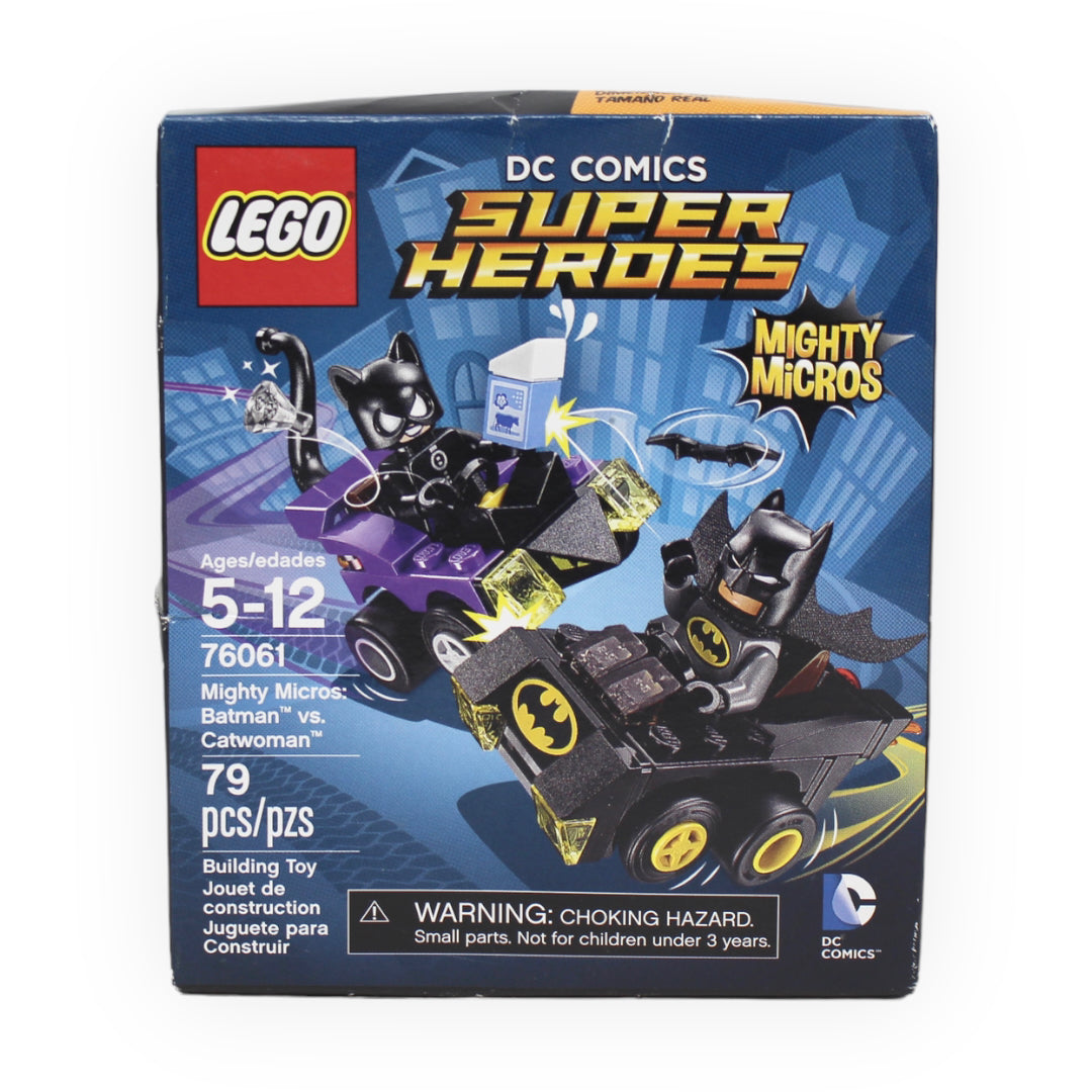 Retired Set 76061 DC Super Heroes Mighty Micros: Batman vs. Catwoman