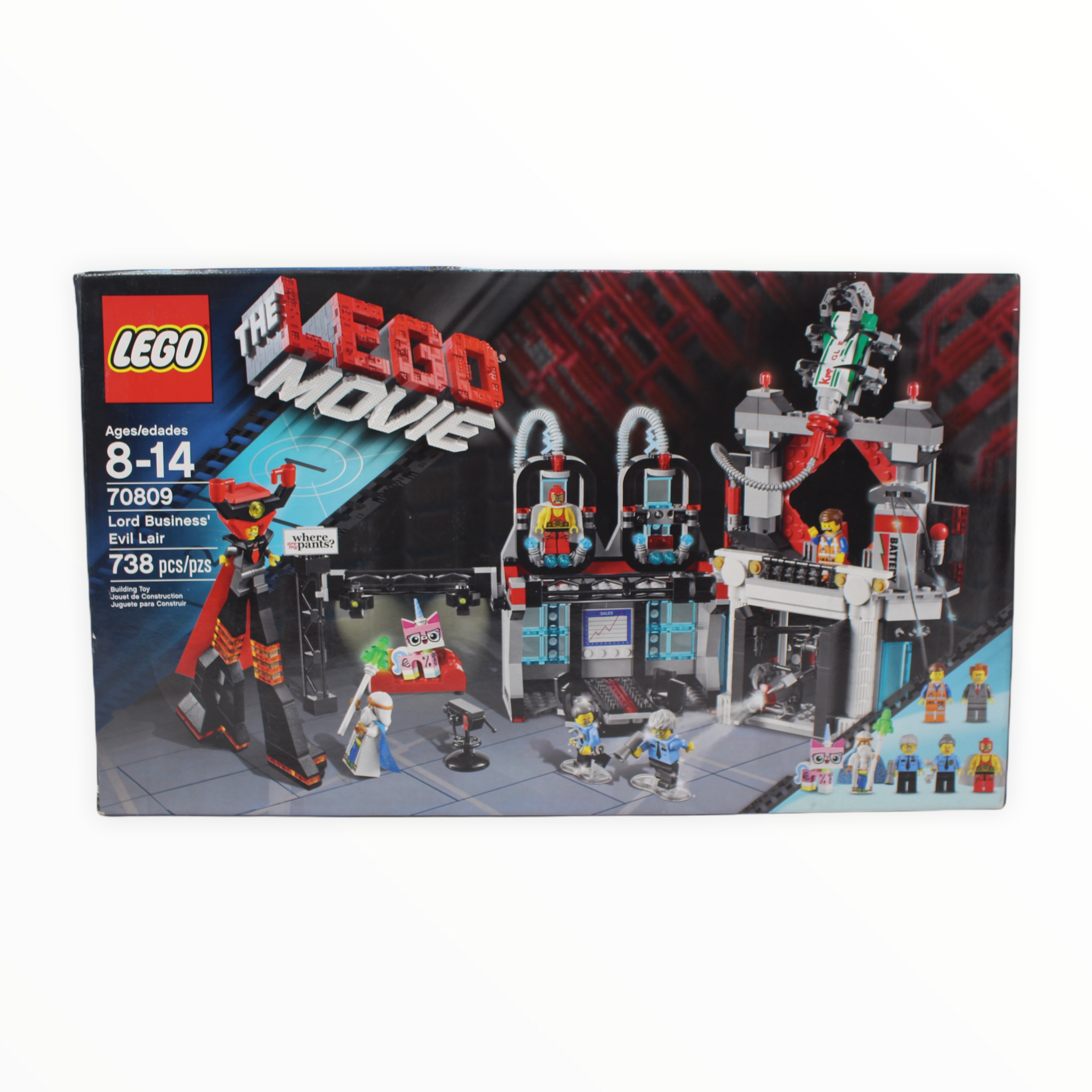 Retired Set 70809 The LEGO Movie Lord Business’ Evil Lair