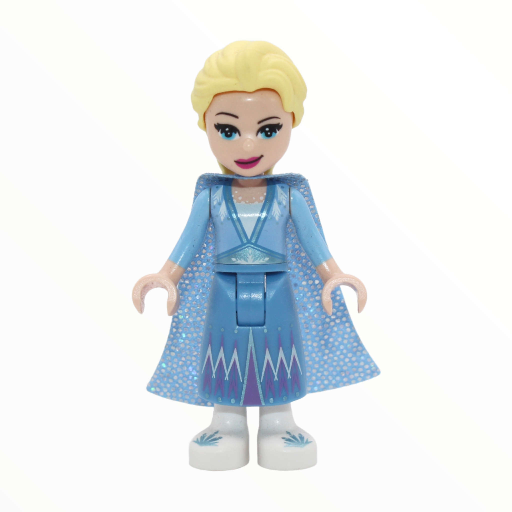 Elsa (cape with two tails, blue skirt, white shoes)
