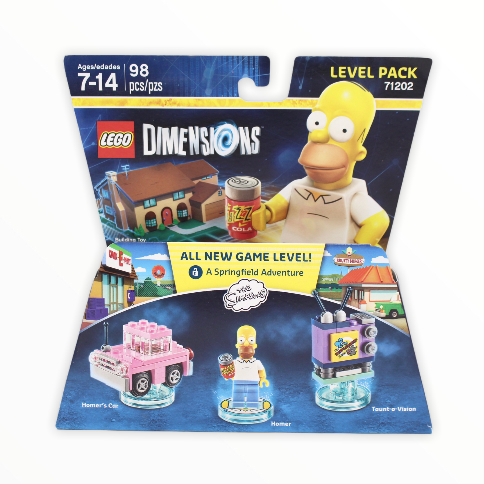 Retired Set 71202 Dimensions Level Pack - The Simpsons