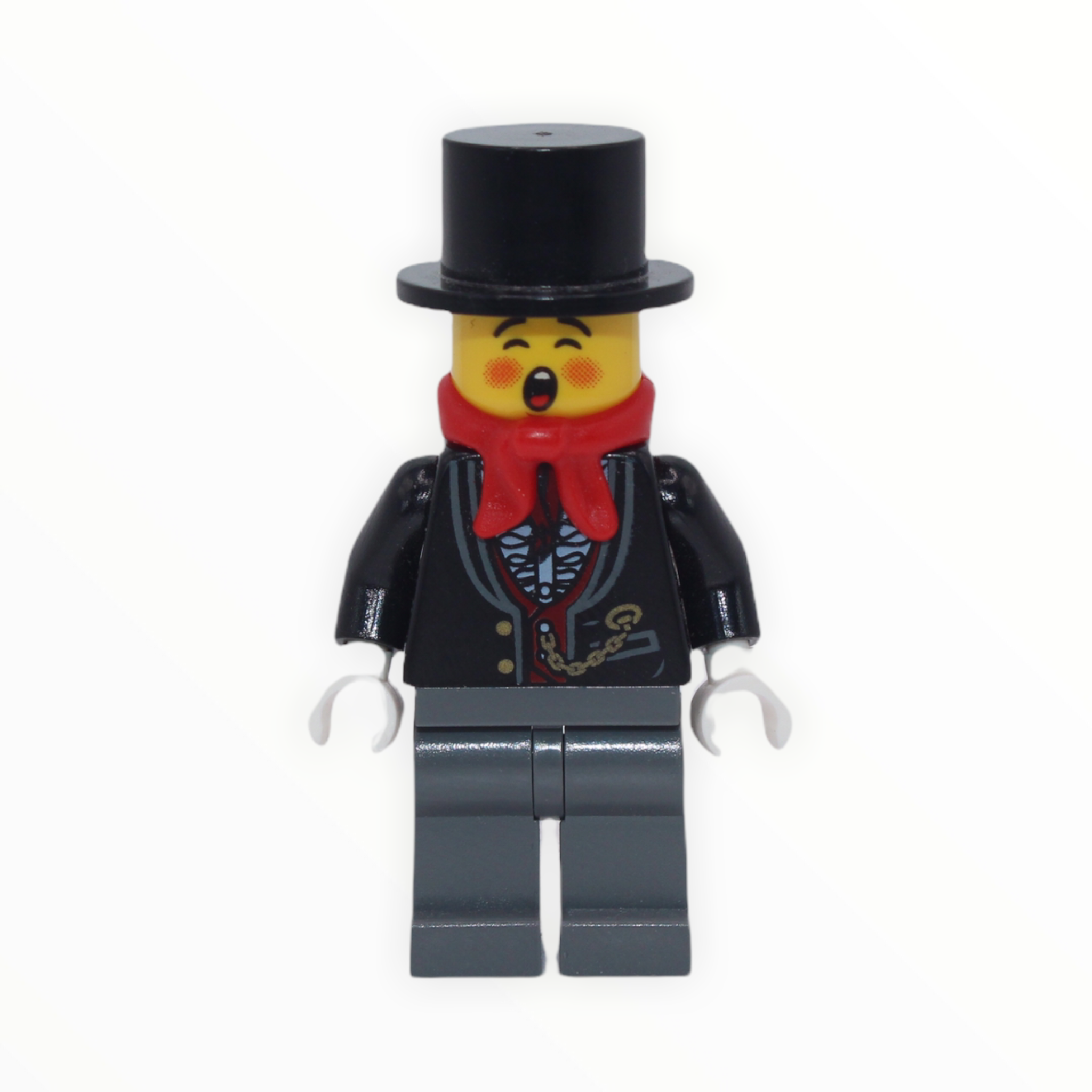Caroler (tuxedo and gold watch, bandana)