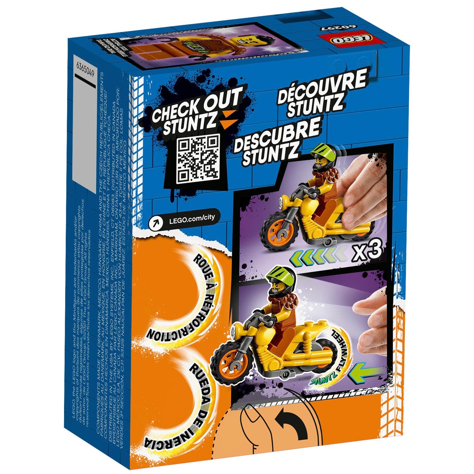 60297 City Demolition Stunt Bike