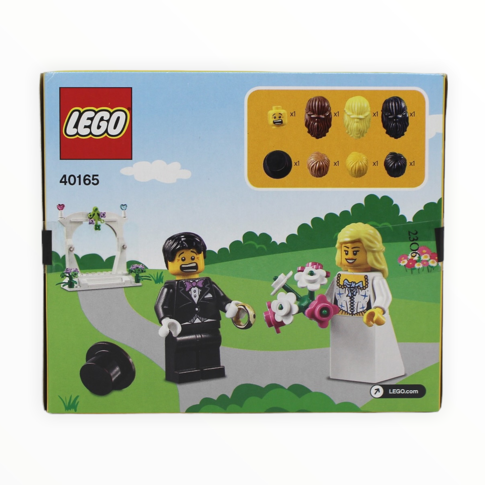 Retired Set 40165 LEGO Wedding Favor Set (2016)