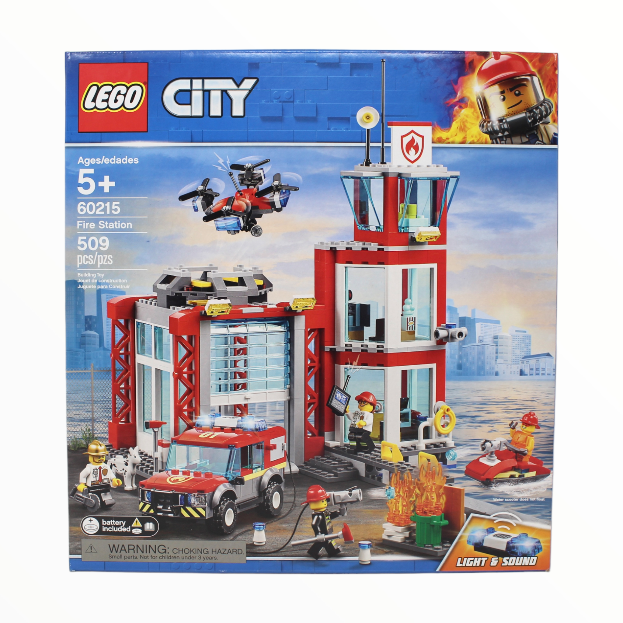 Retired Set 60215 City Fire Station (2019)
