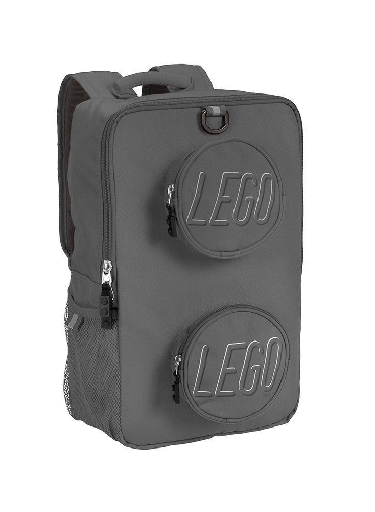 Grey LEGO Brick Backpack