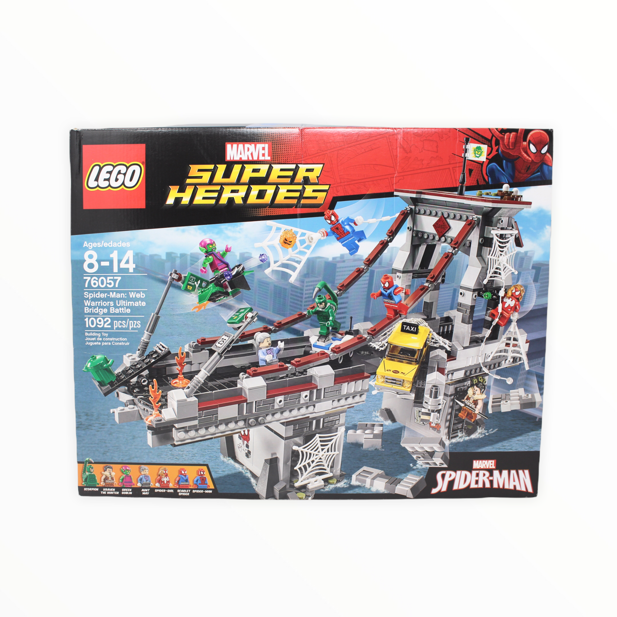 Retired Set 76057 Marvel Super Heroes Spider-Man: Web Warriors Ultimate Bridge Battle